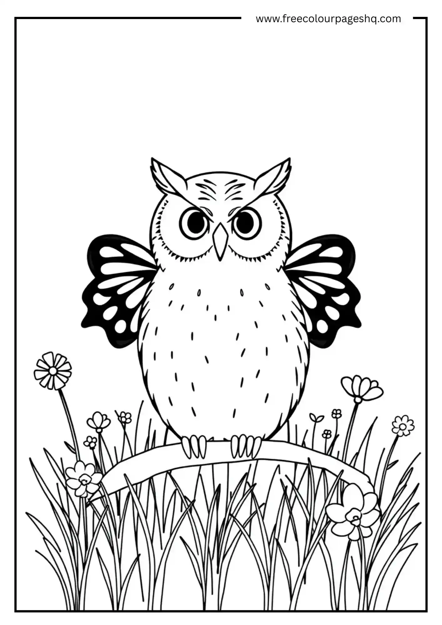 Butterfly Wing Owl