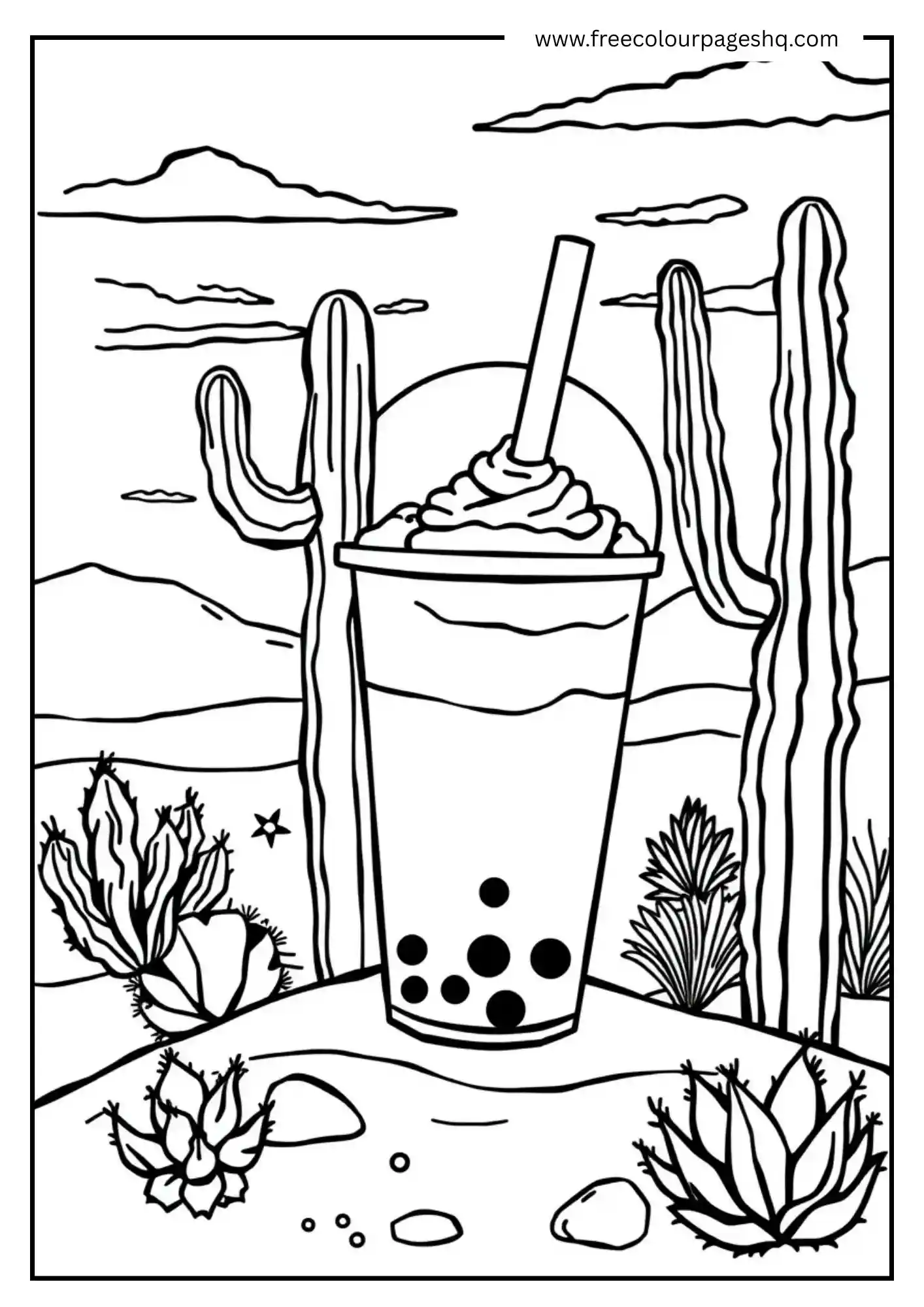 Cactus Desert Boba