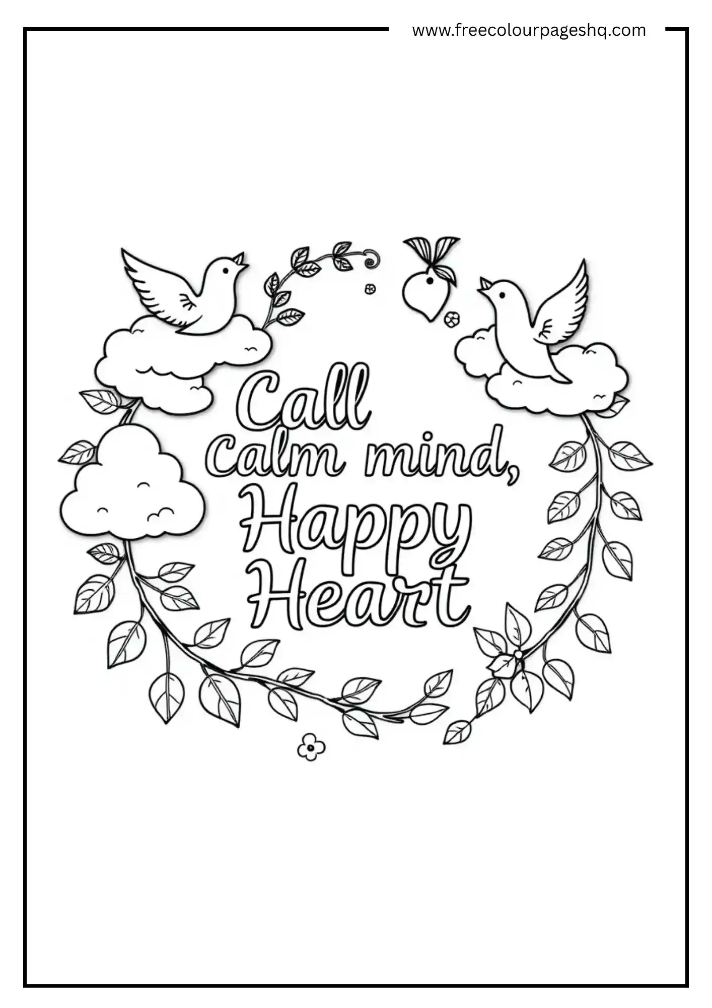 Calm Mind Happy Heart