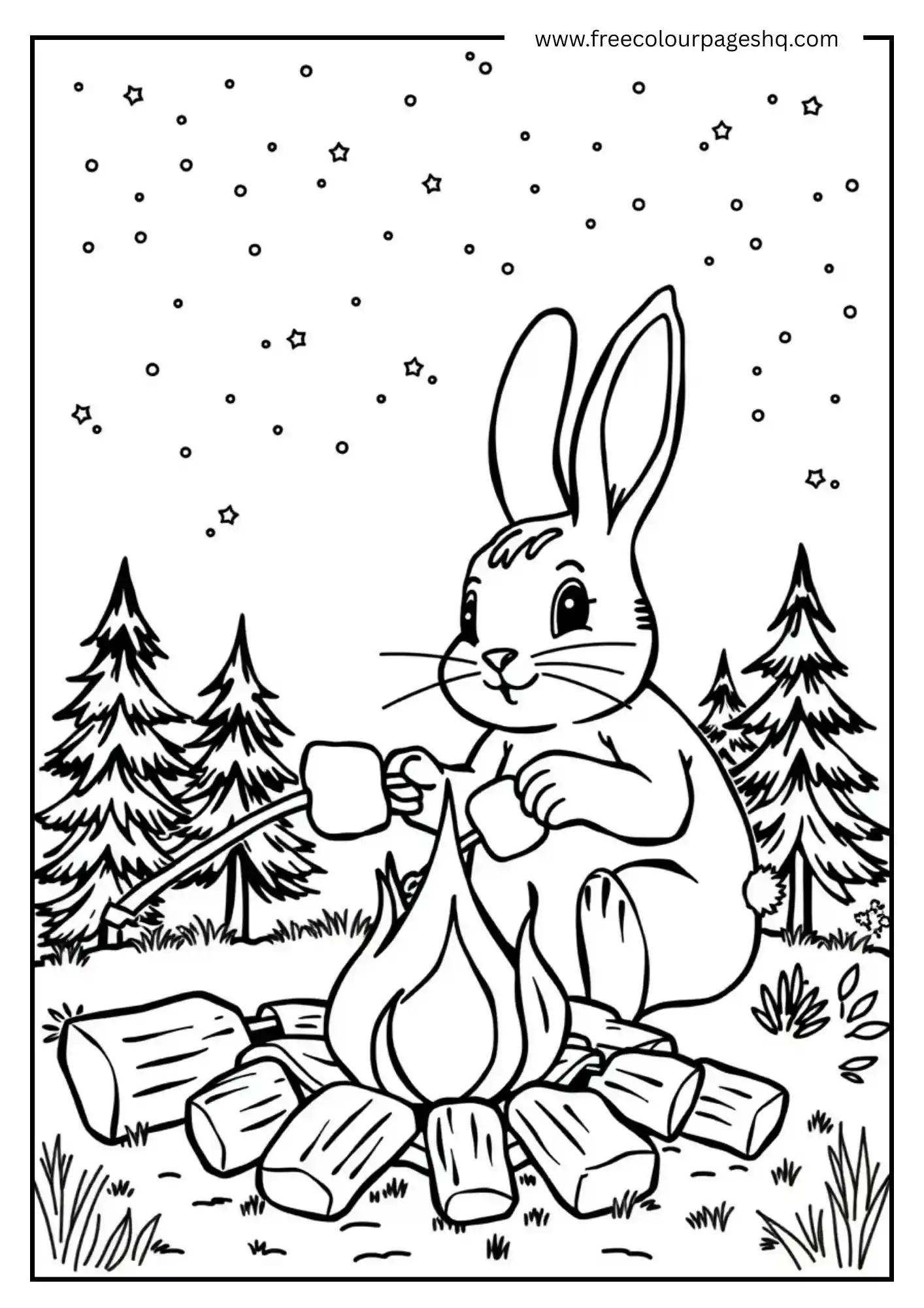 Camping Bunny