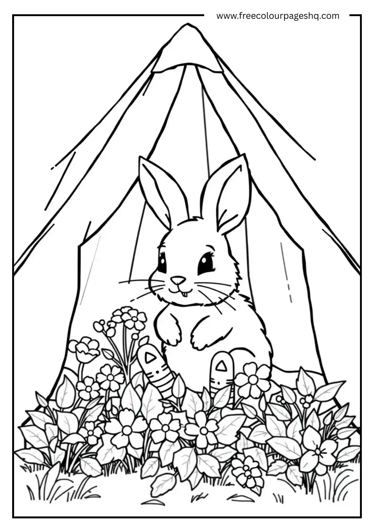 Camping Tent Bunny
