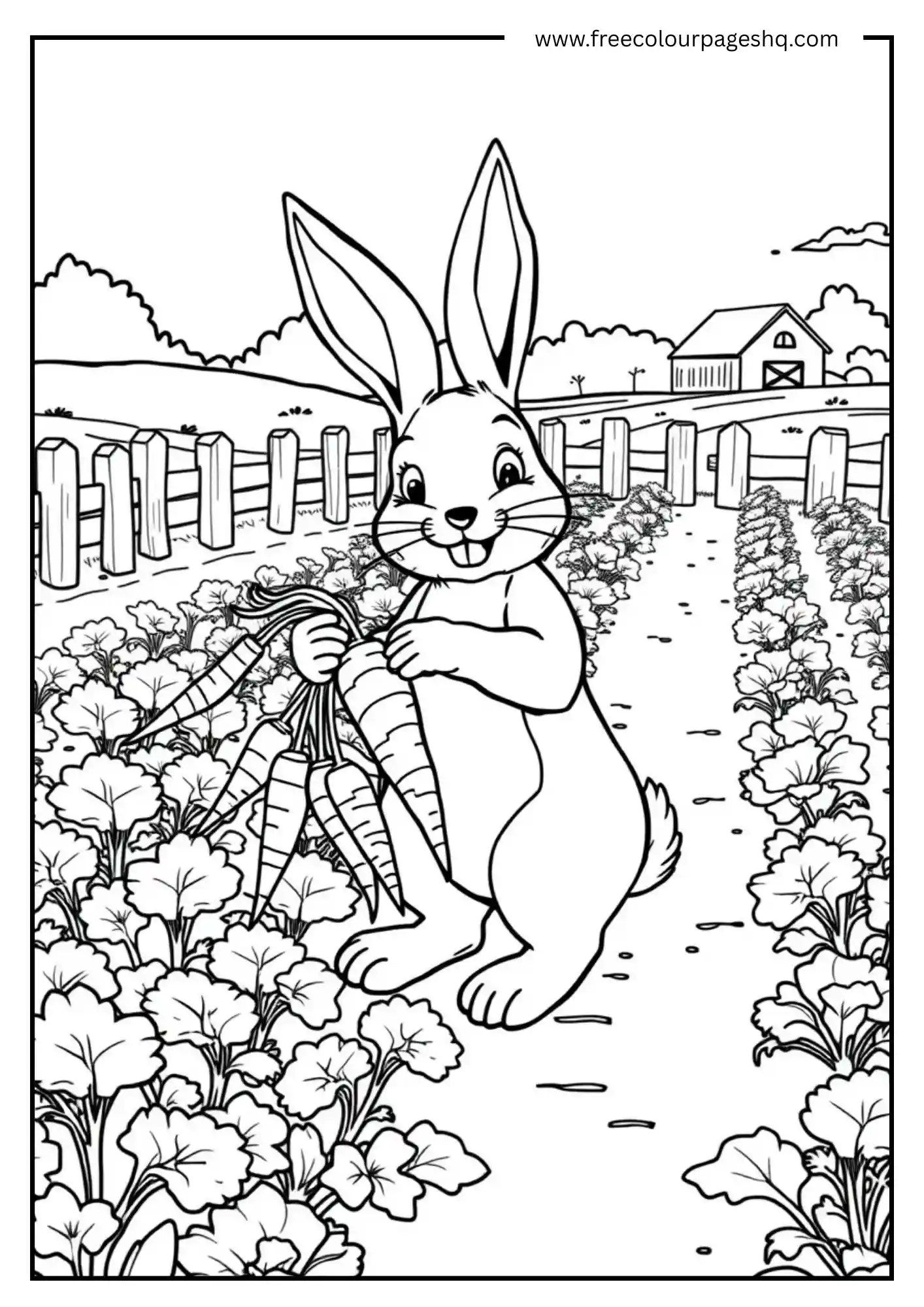 Carrot Harvest Bunny