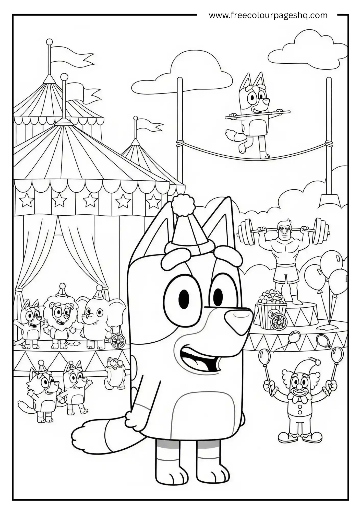 Circus Fun with Bluey