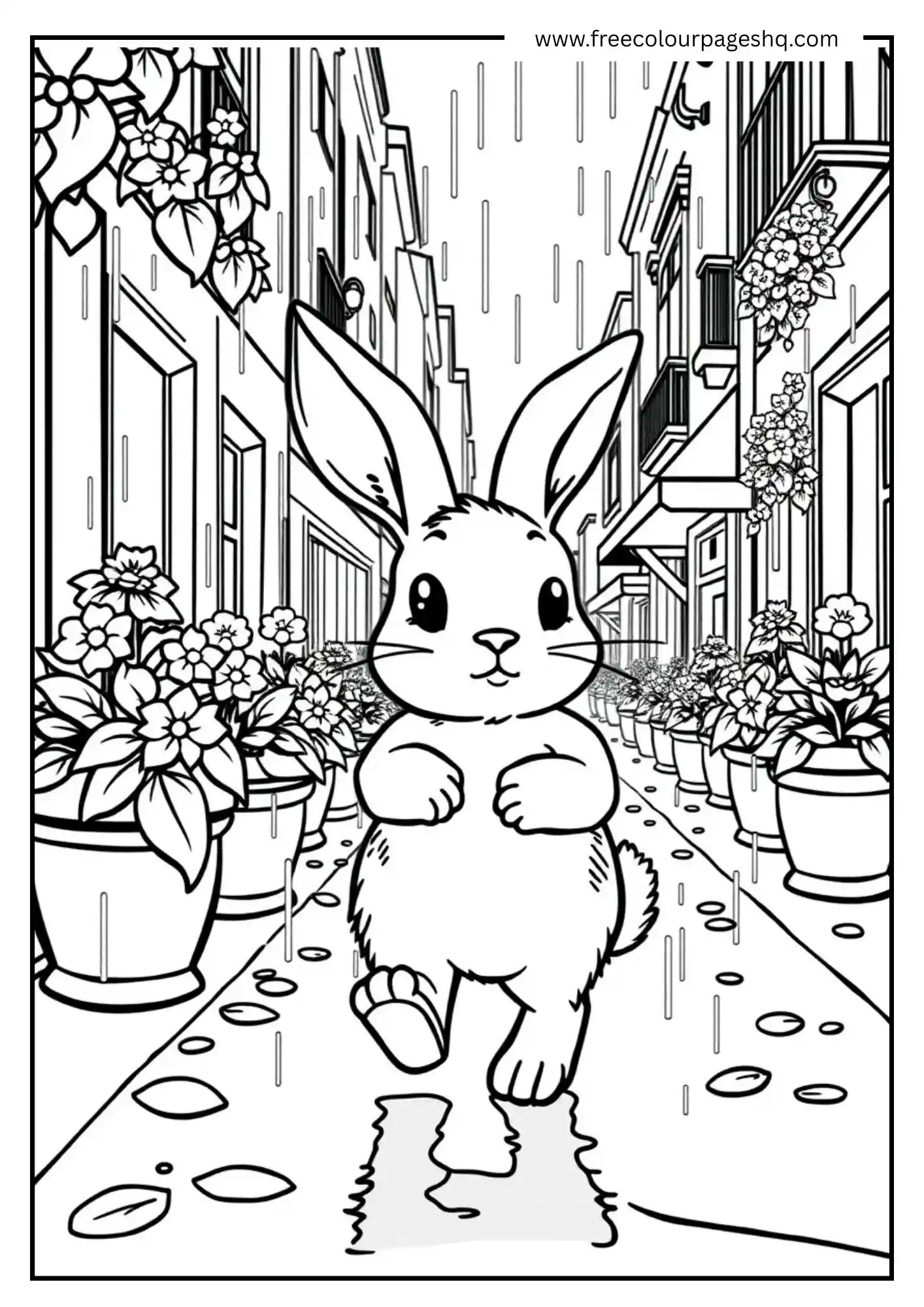 City Rain Bunny