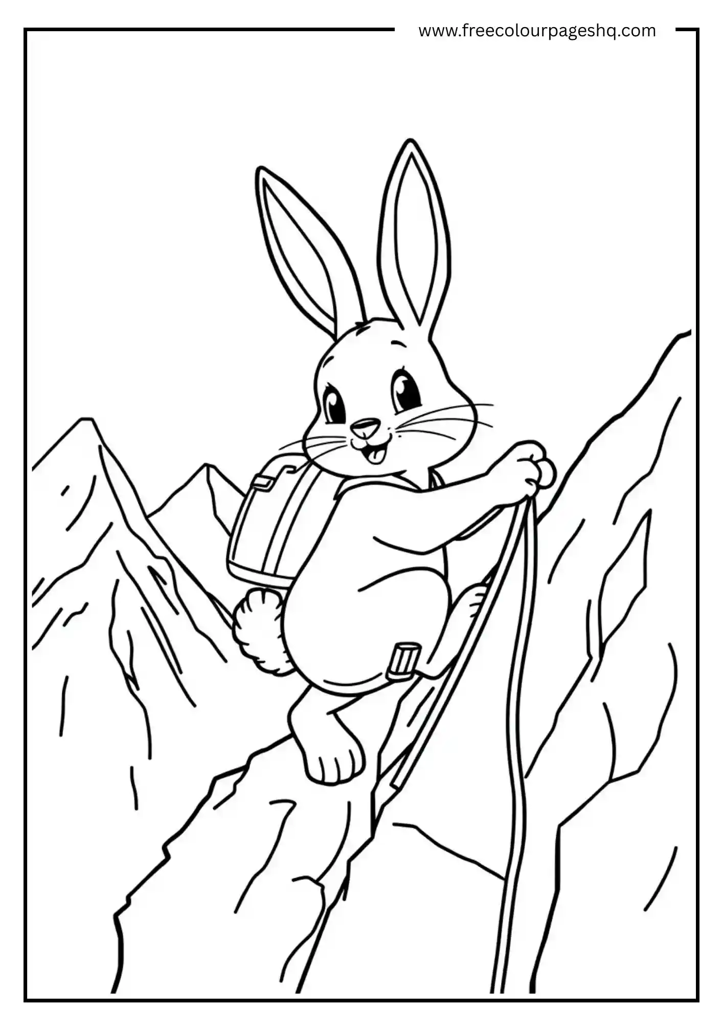 Climbing Bunny