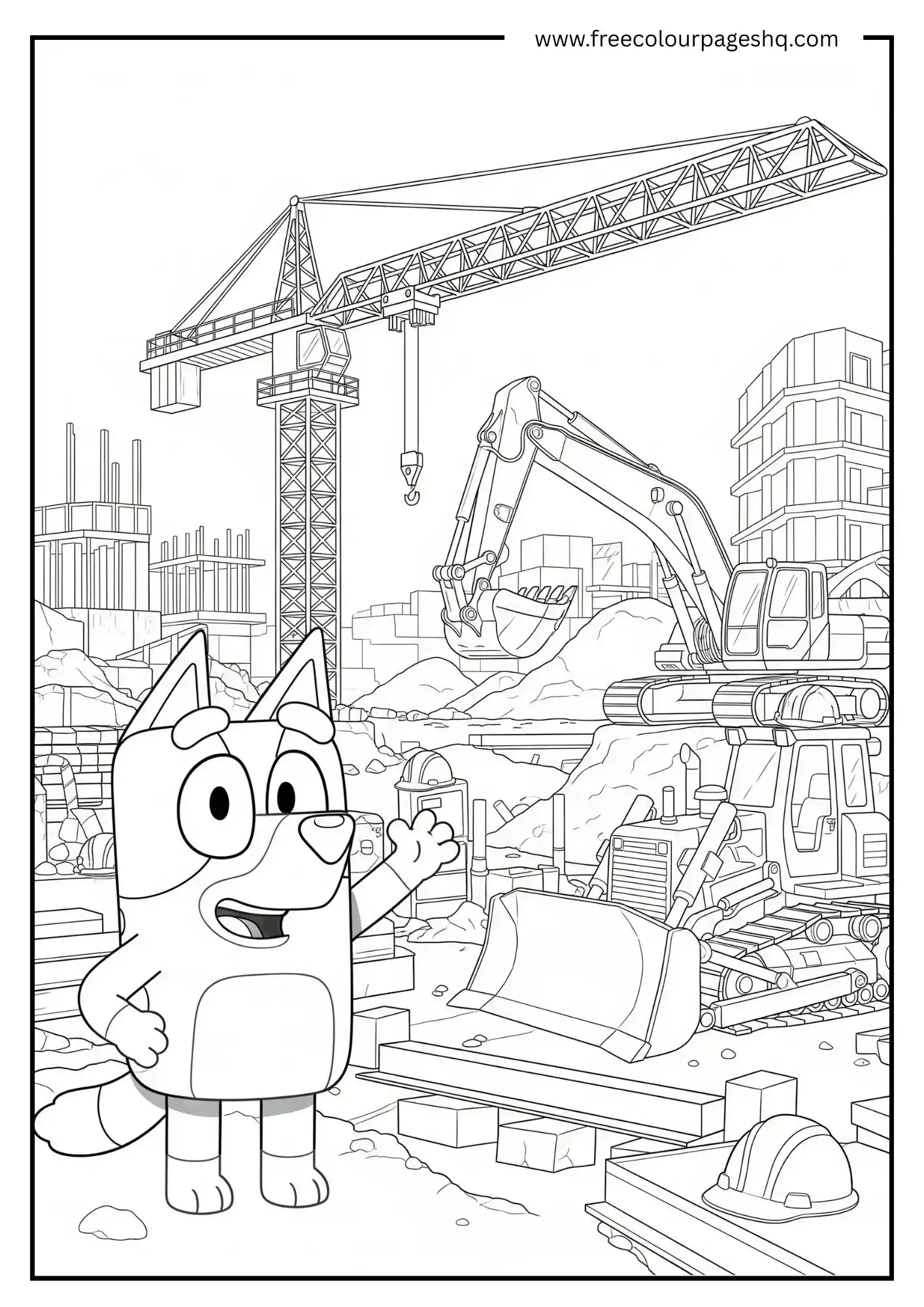 Construction Fun with Bluey