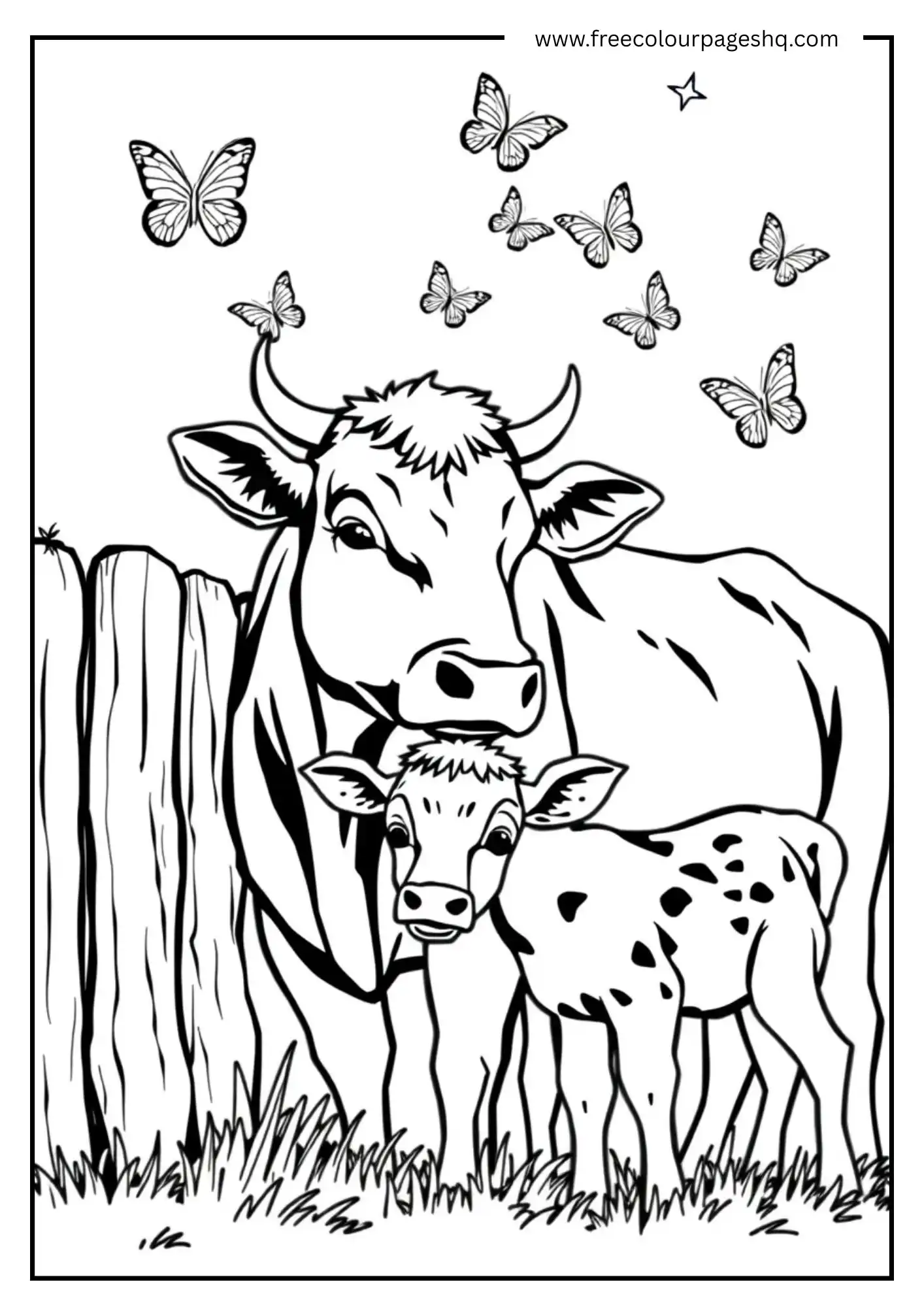 Cow with Calf Cow with Calf