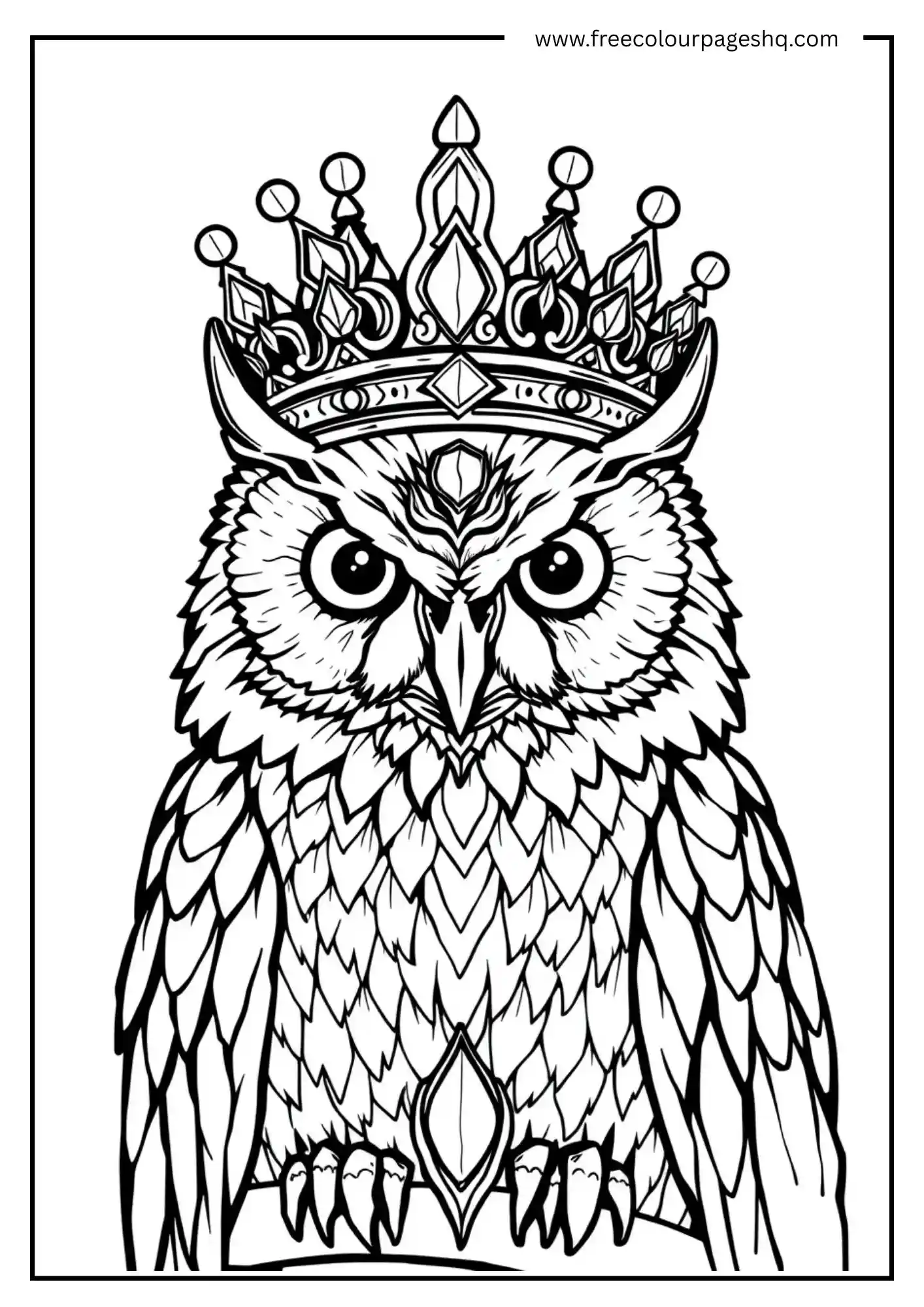 Crown Jewel Owl