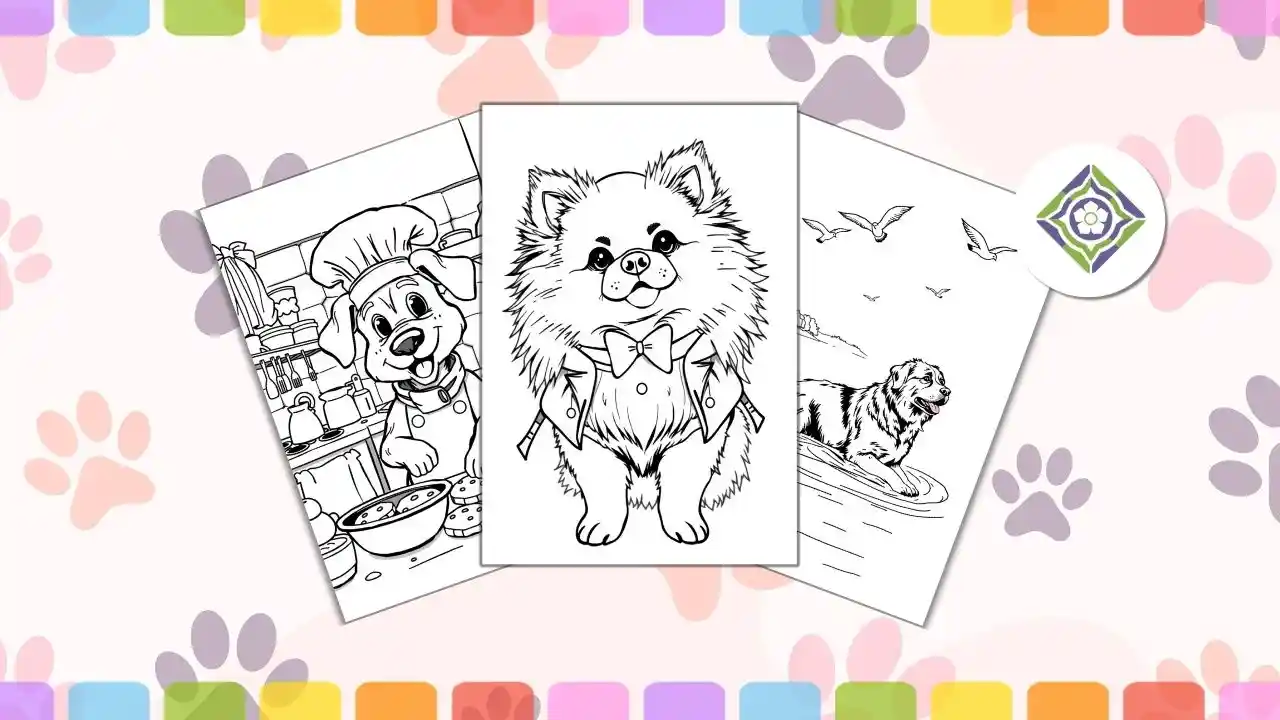 Dog coloring pages