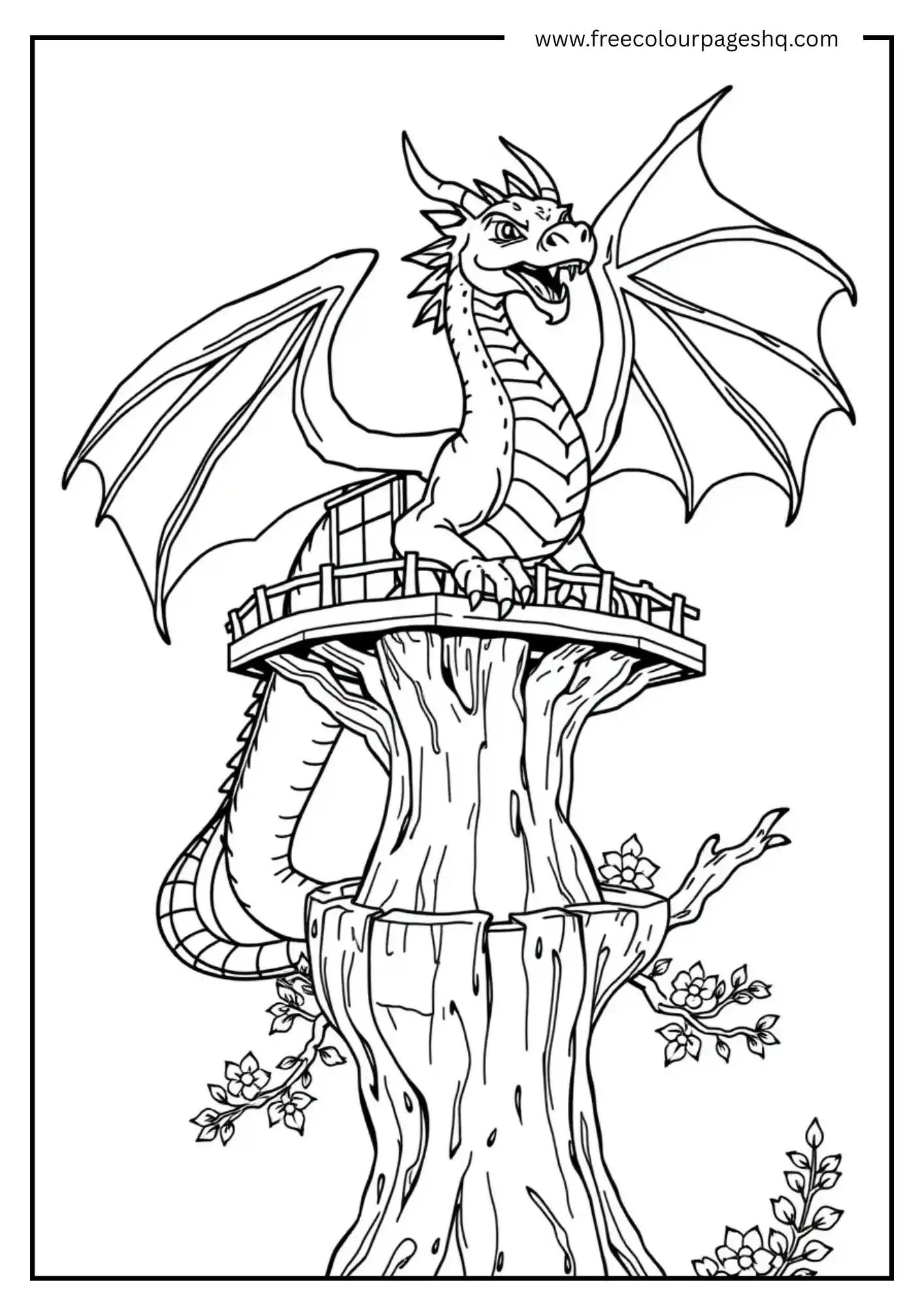 Dragon in a Treehouse