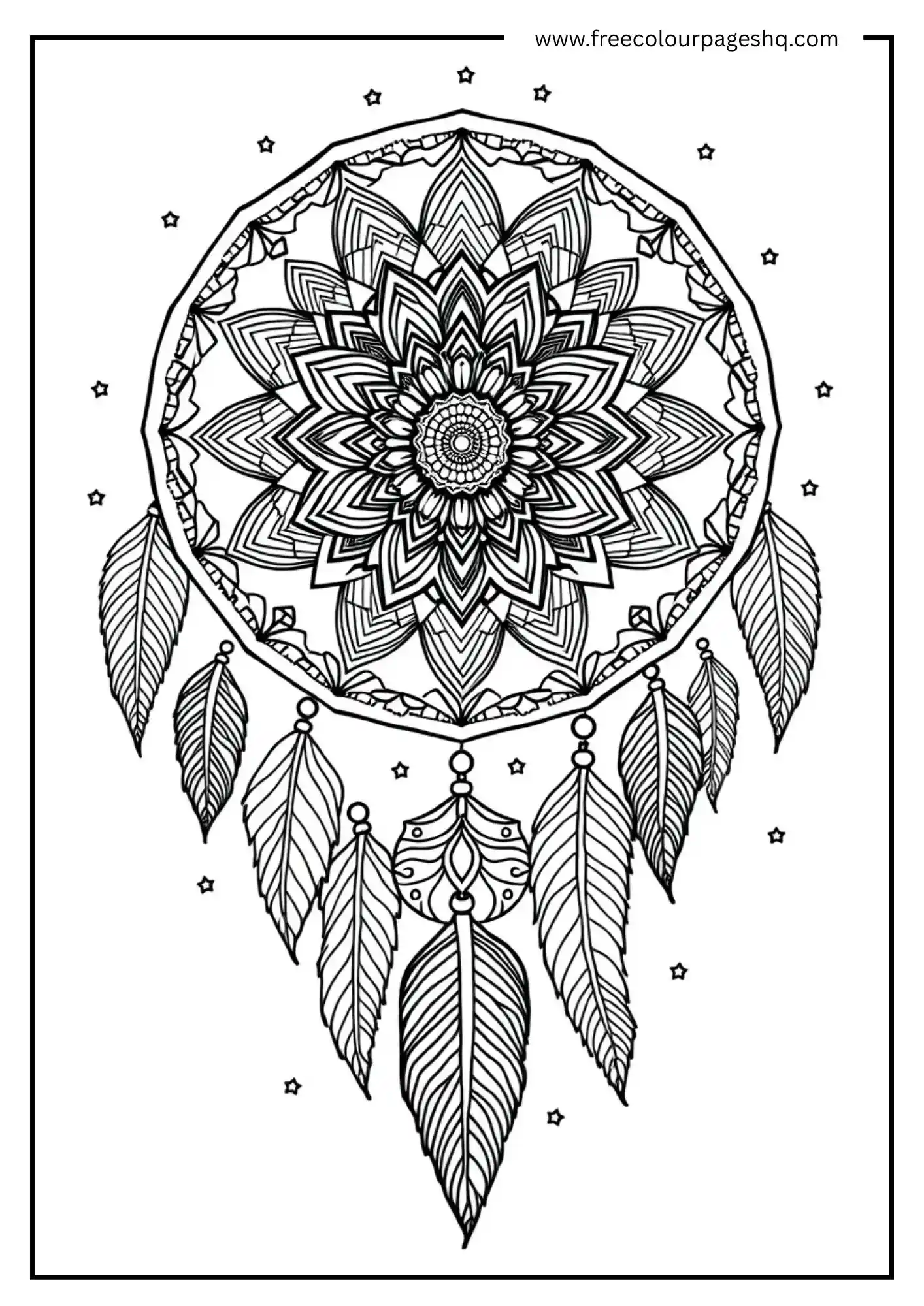 Dreamcatcher for relaxing mind