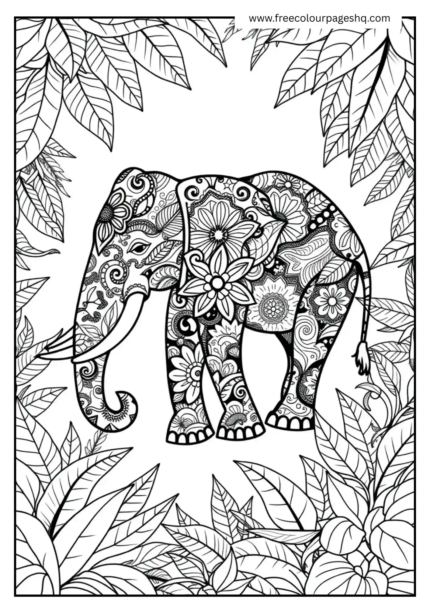 Elephant Mandala