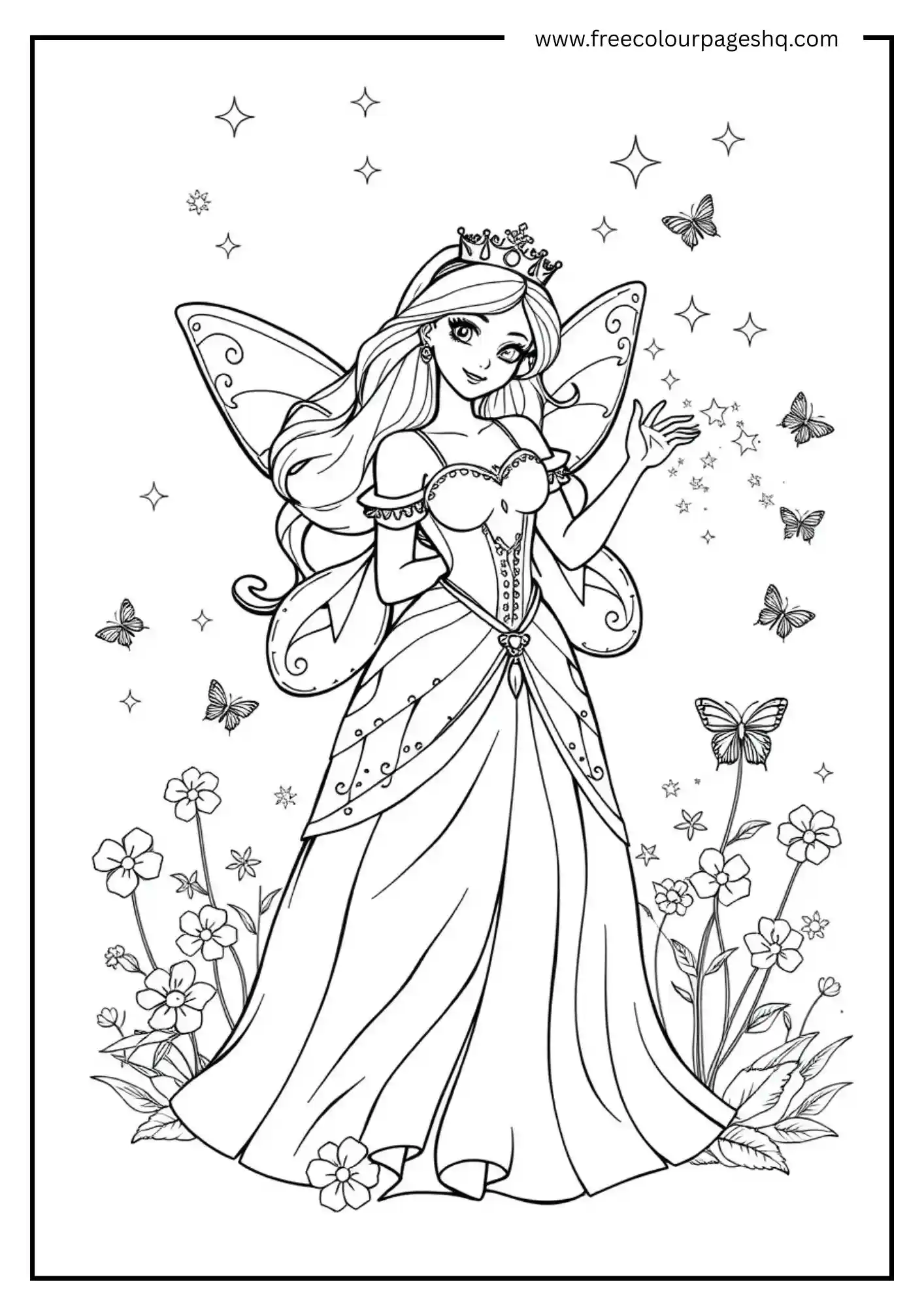 Fairy Butterfly Princess