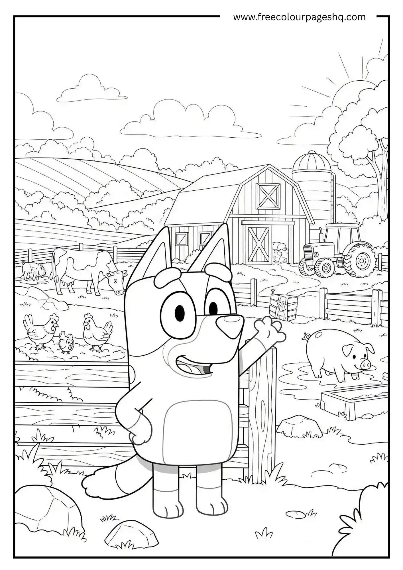 Farm Adventure with Bluey 