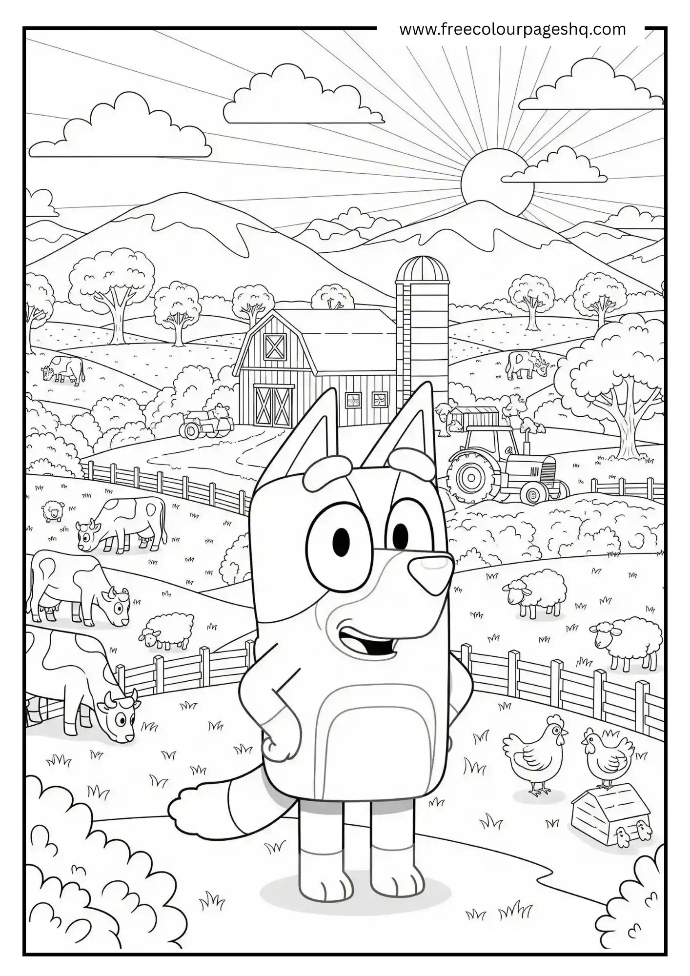 Farm Adventure with Bluey