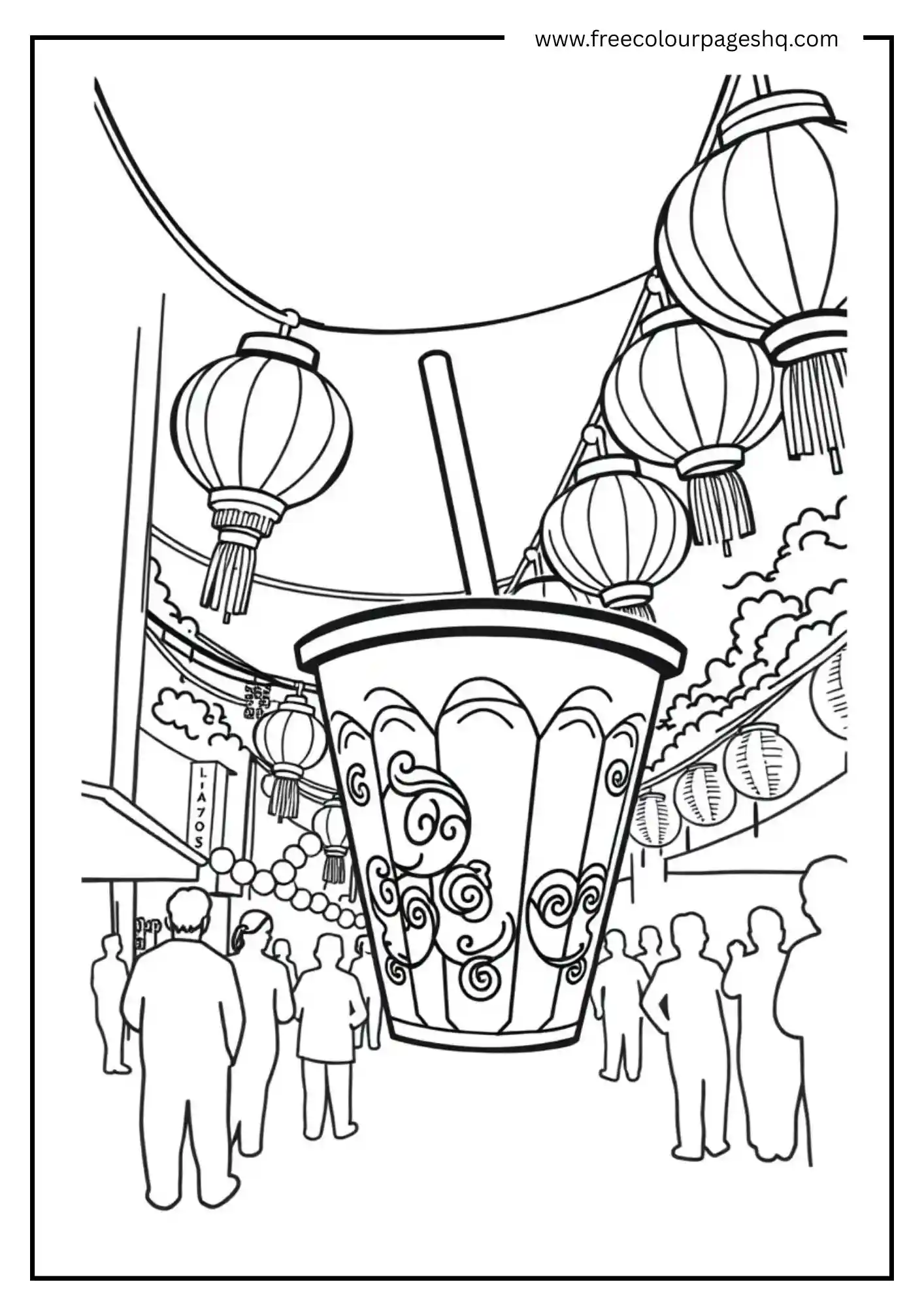 Festival Lights Boba