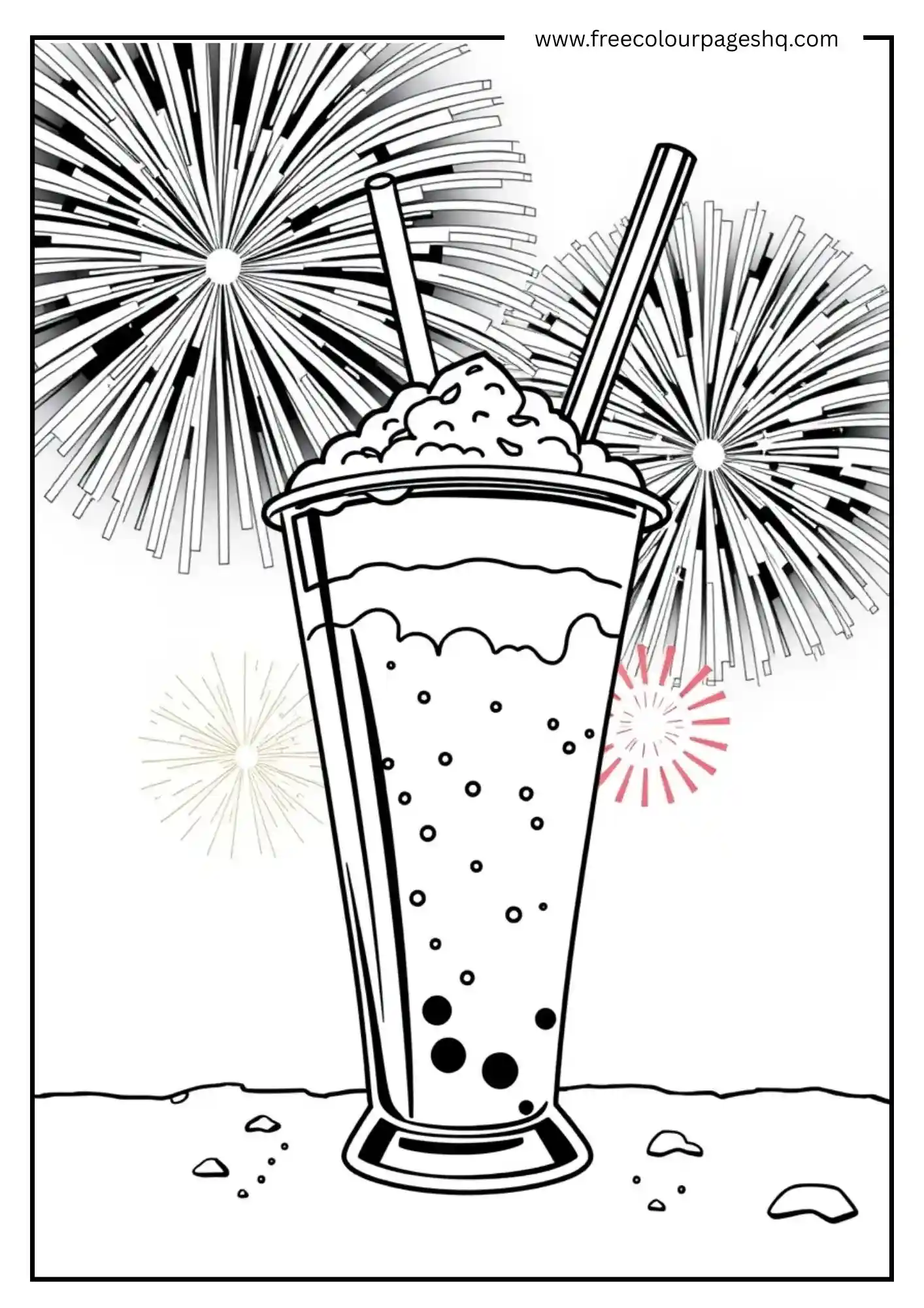 Fireworks Night Boba