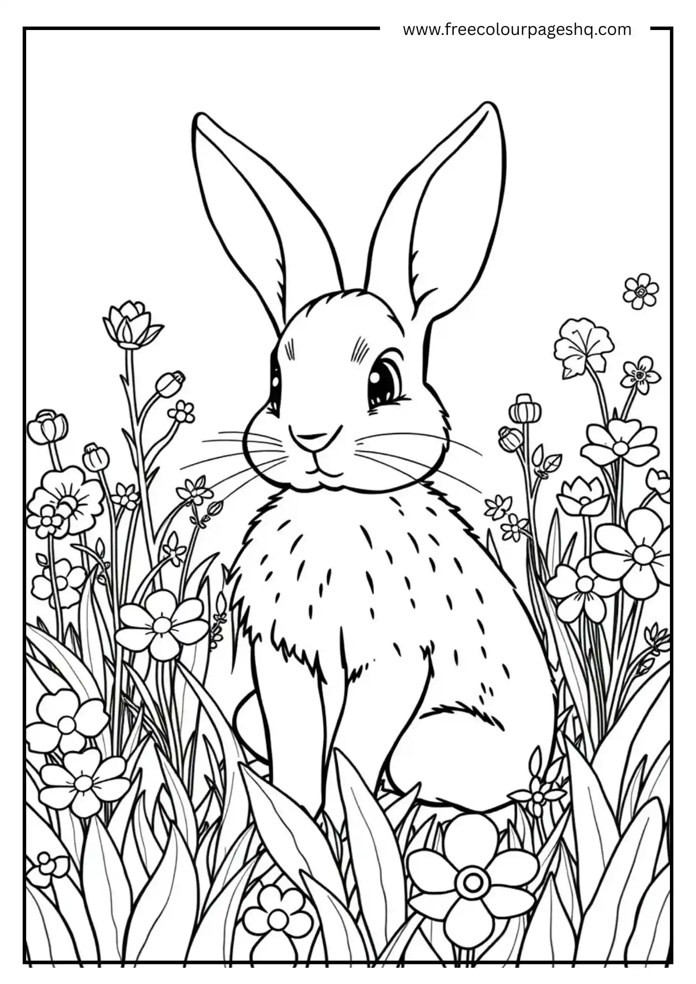 Flower Meadow Bunny