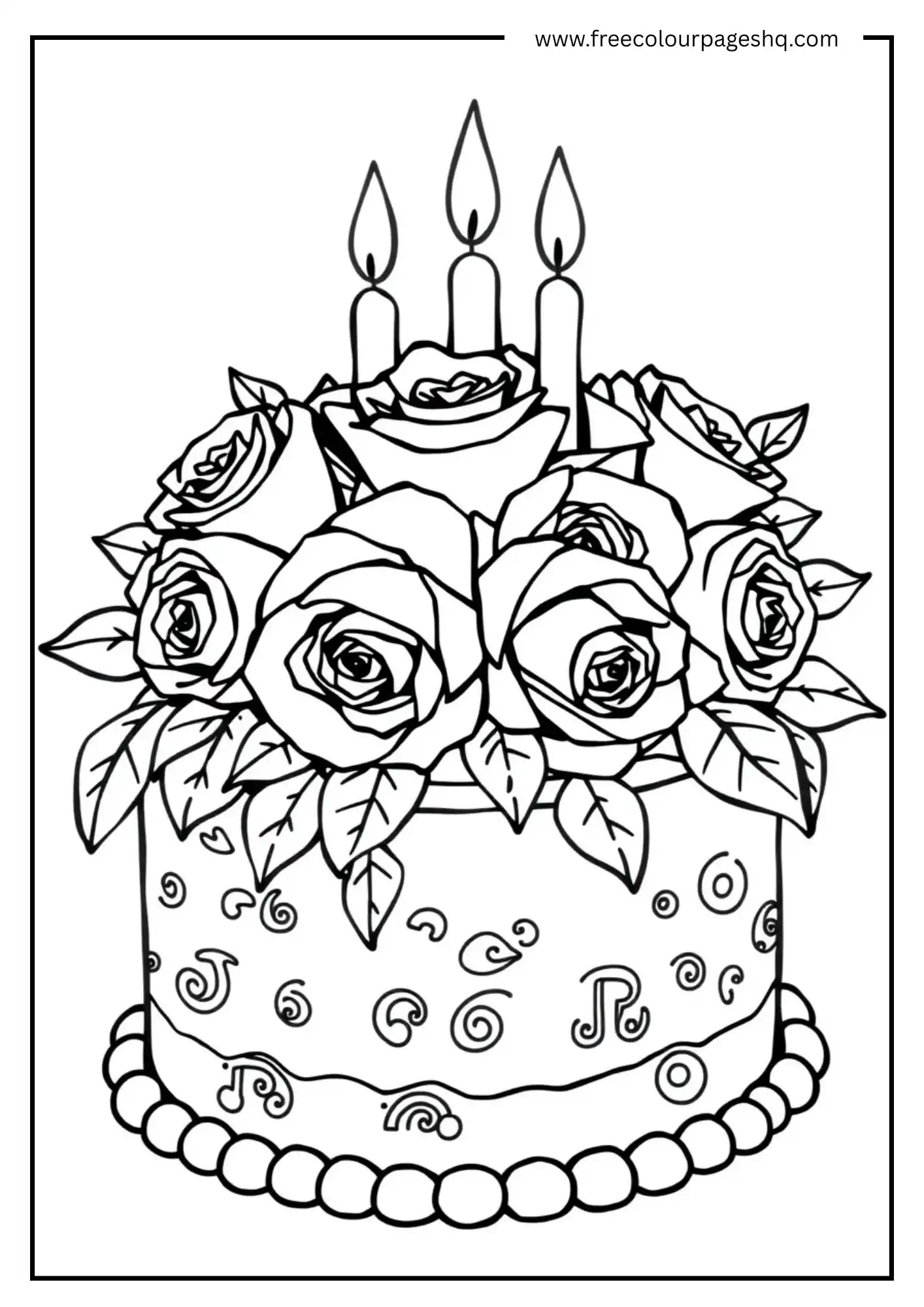 Flowers Cake