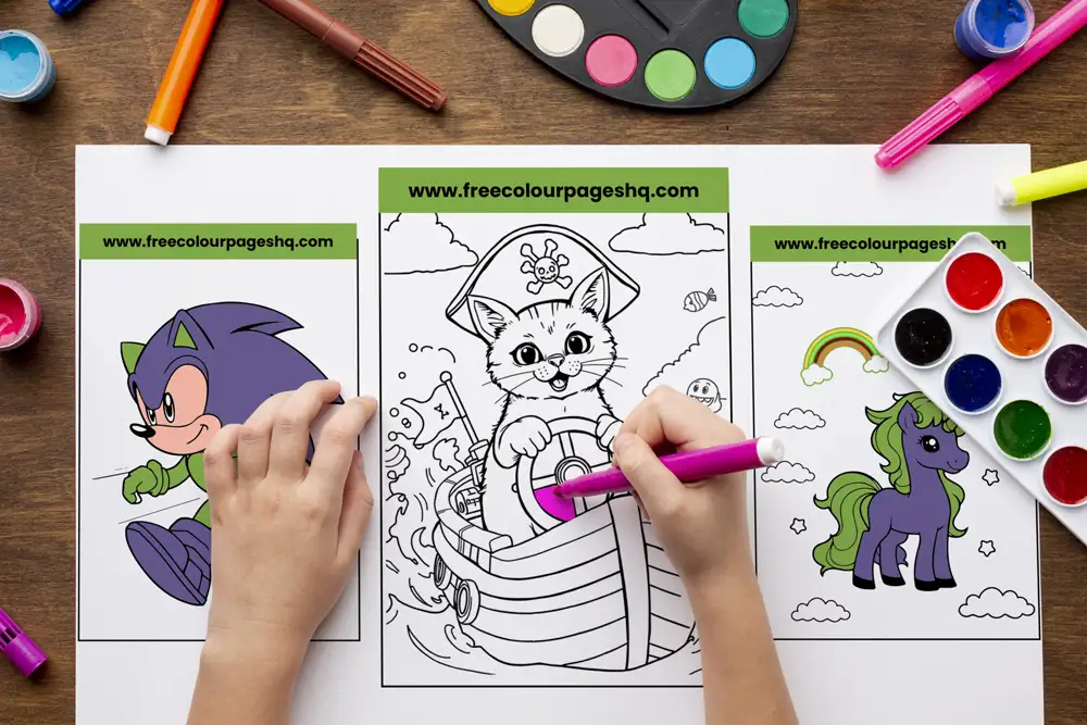 Free Printable coloring page with HQ quality