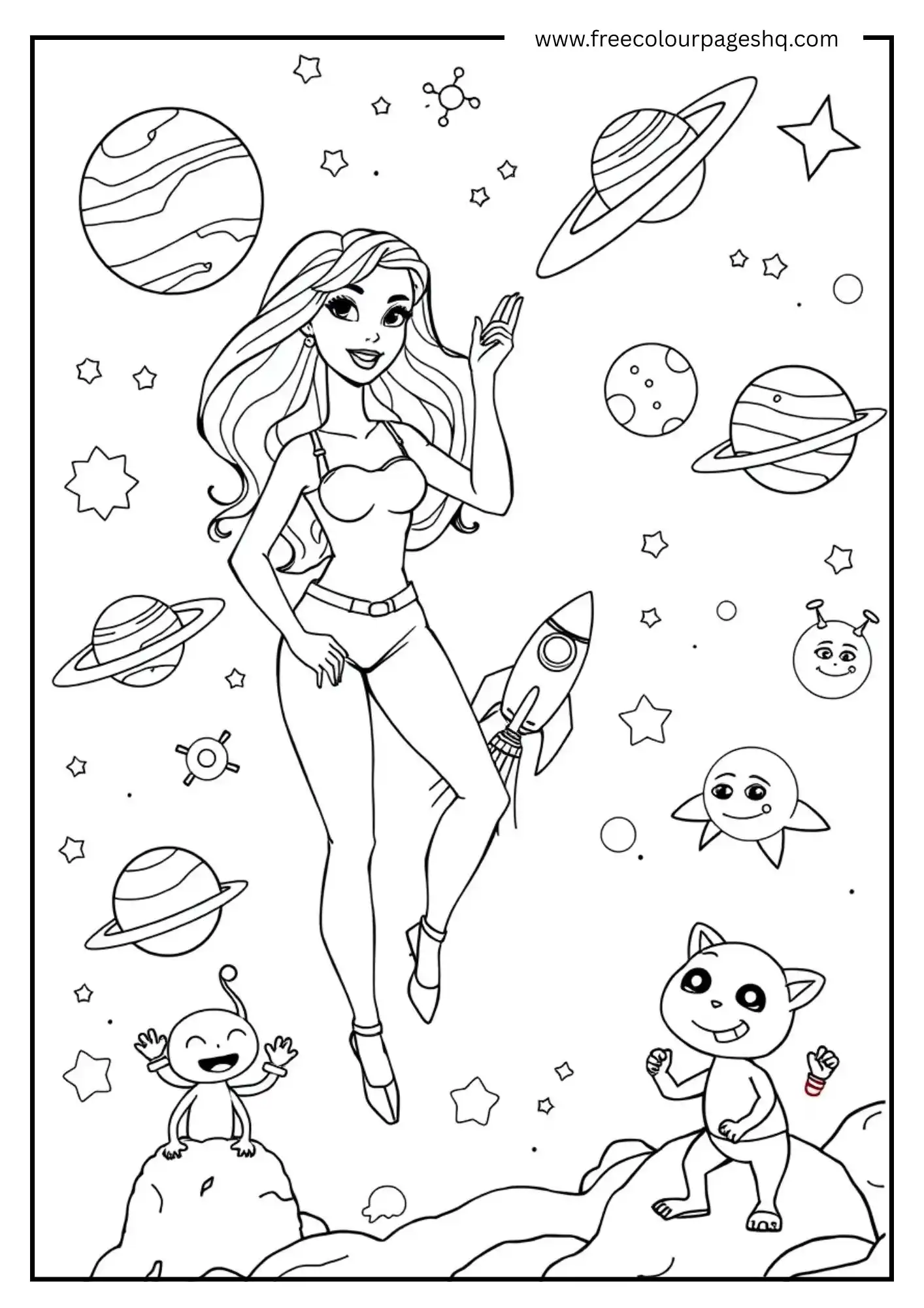 Galaxy Barbie