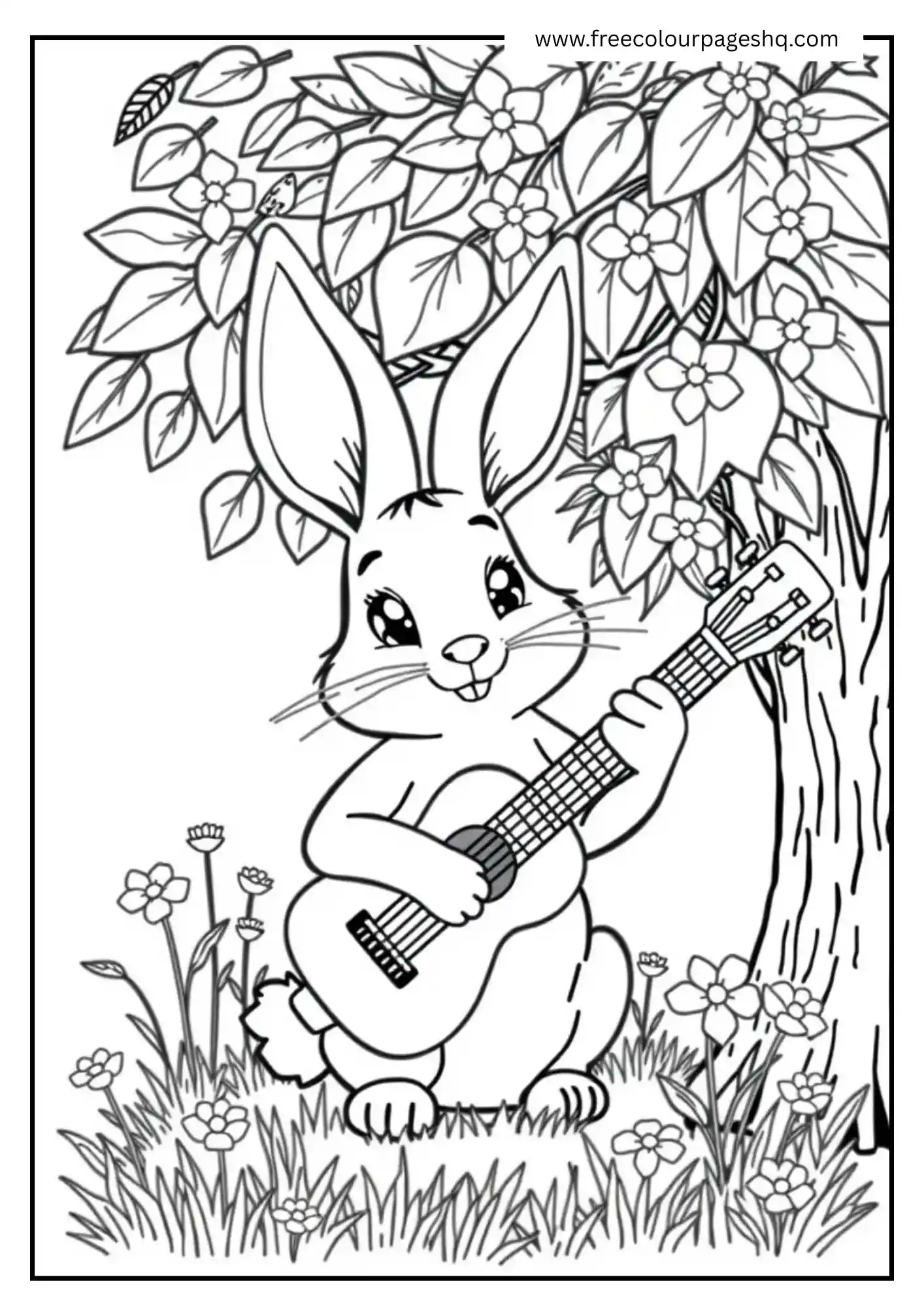 Guitar Bunny Song