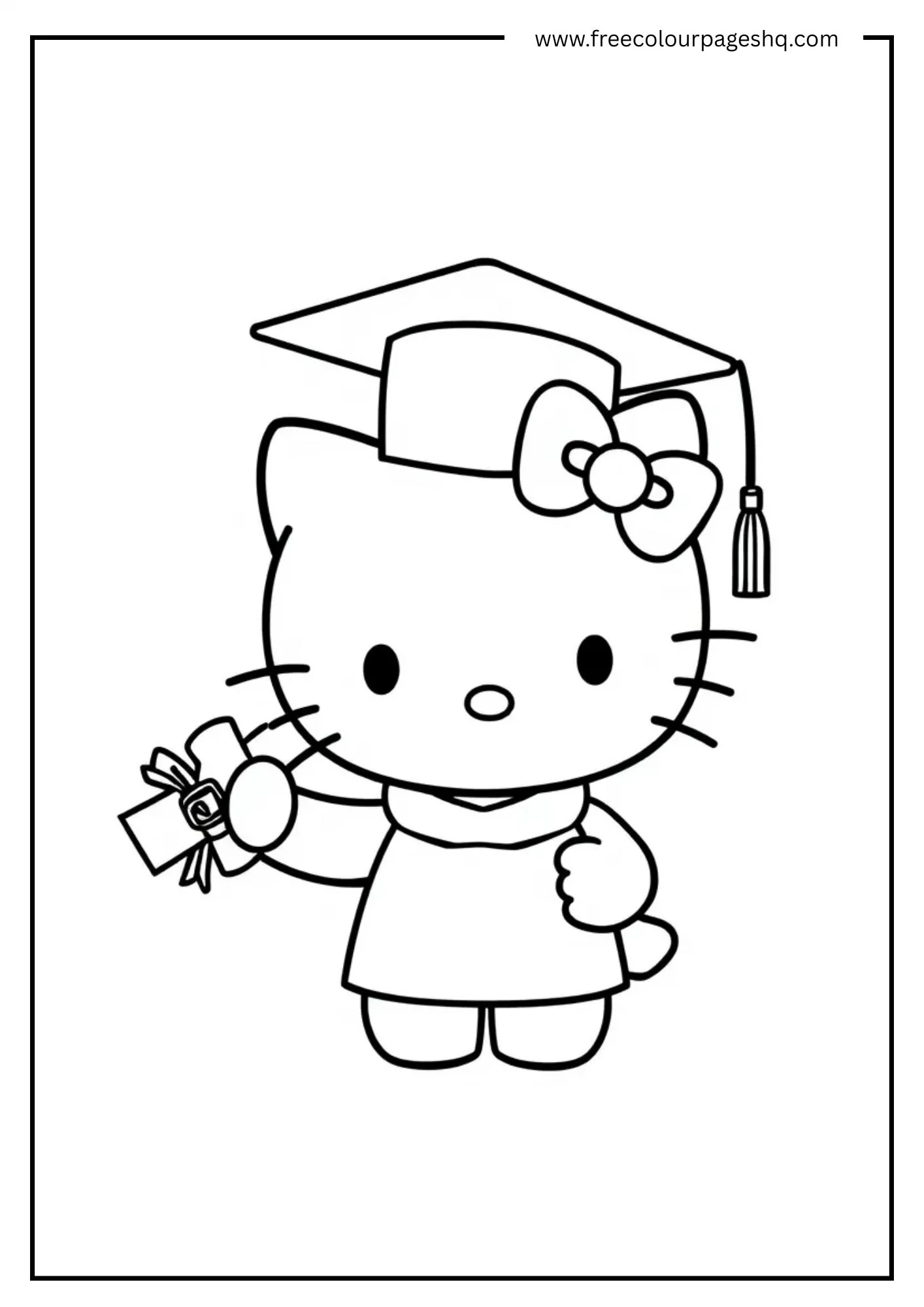 Hello Kitty Graduate