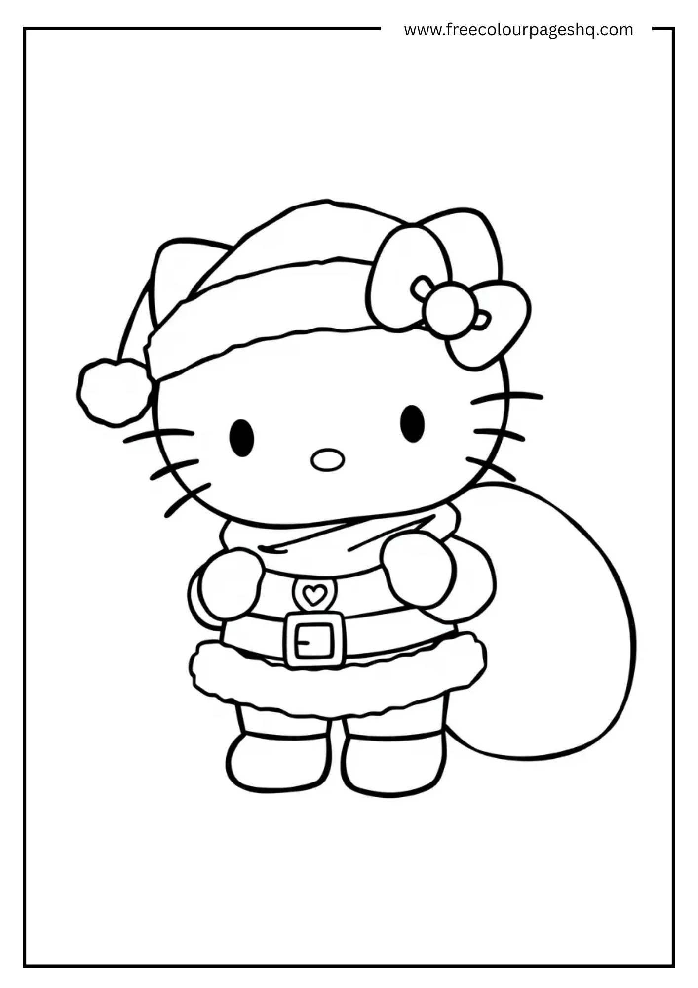 Hello Kitty Santa