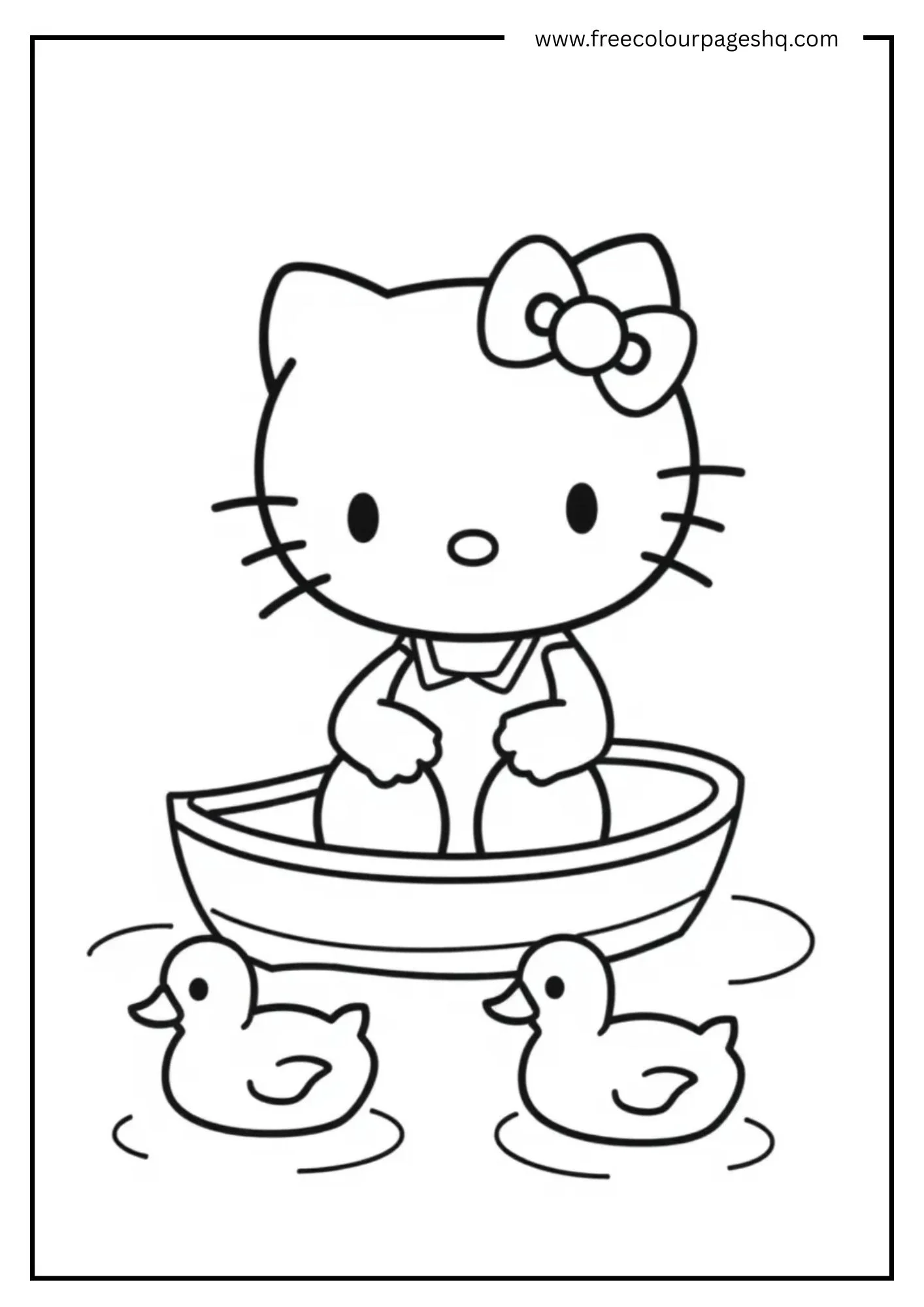 Hello Kitty and Her Duck Friends