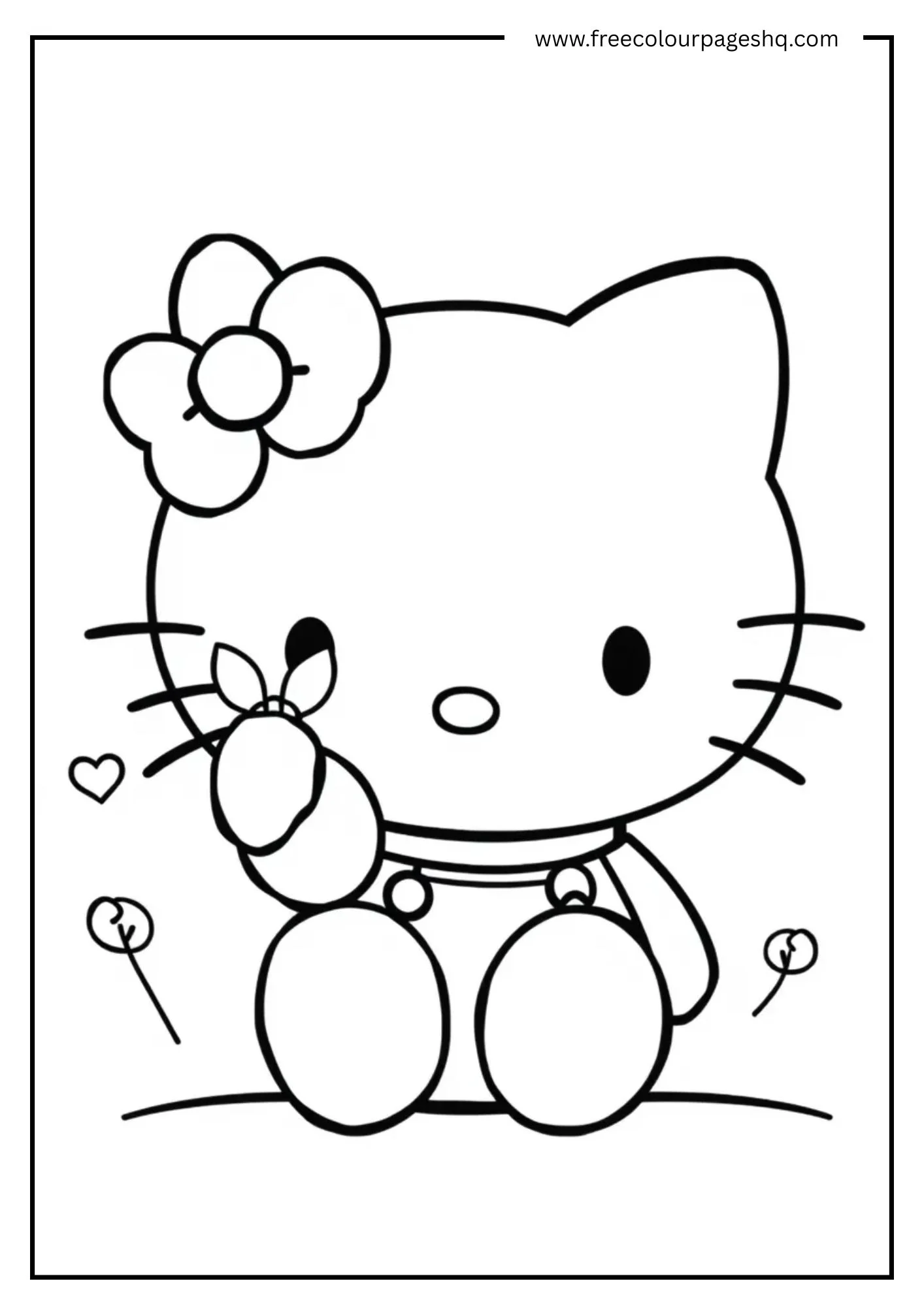 Hello Kitty and the Butterfly