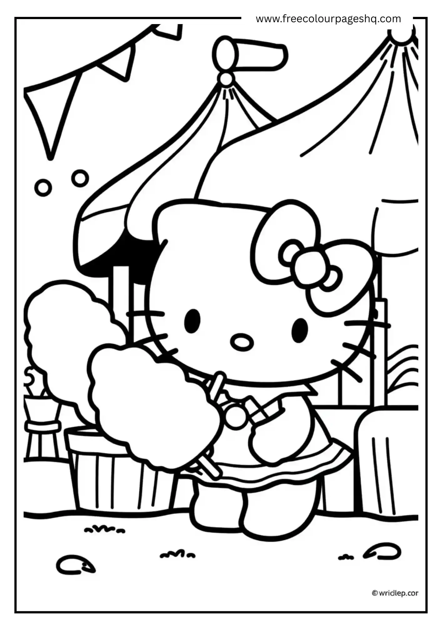 Hello Kitty at the Fair