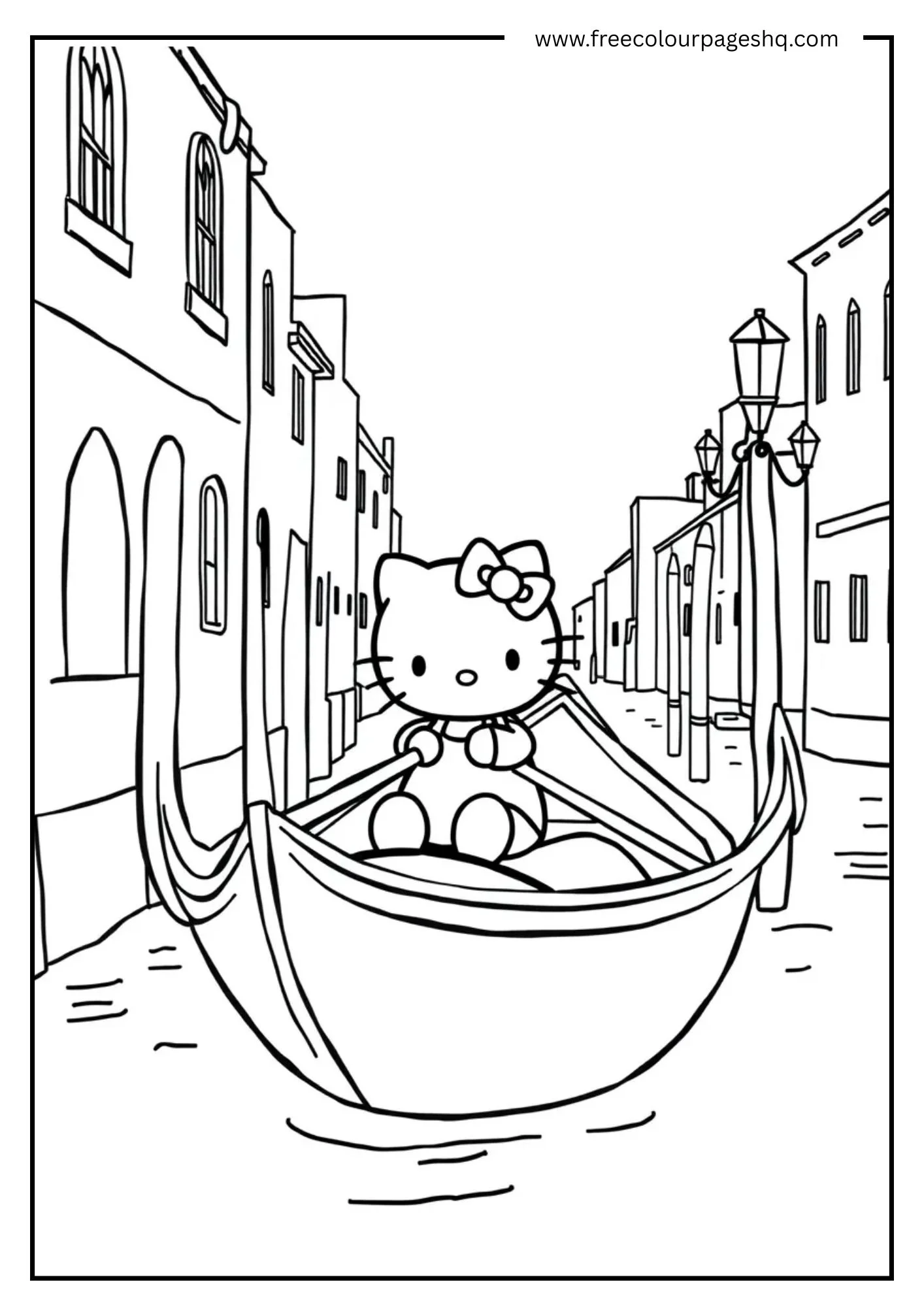 Hello Kitty in Venice