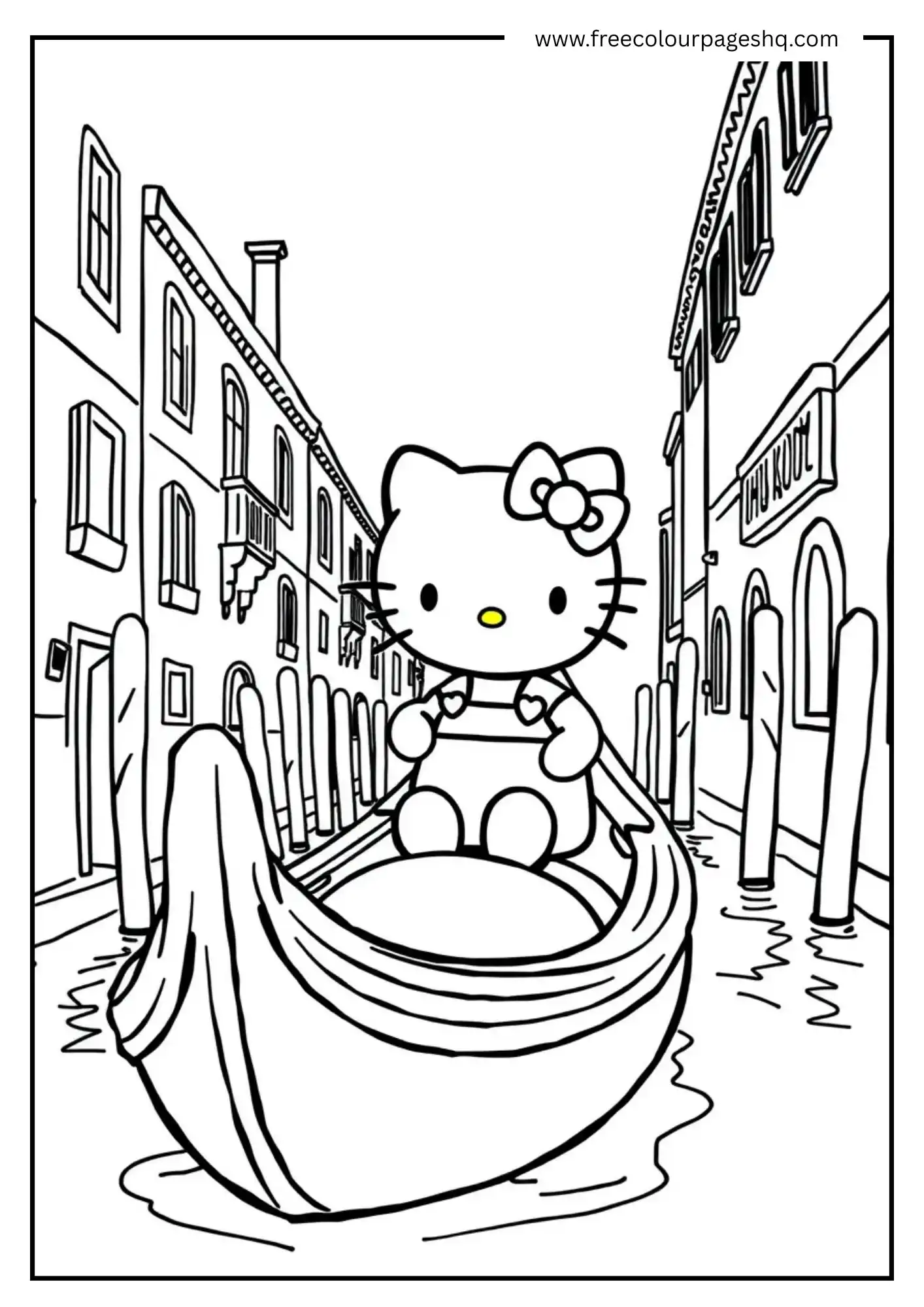 Hello Kitty's Gondola Ride