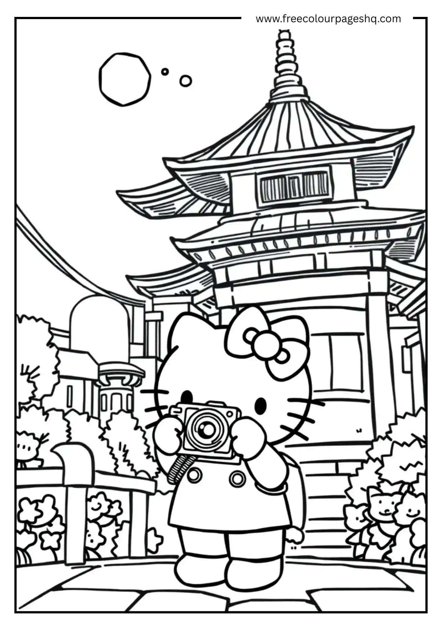 Hello Kitty's Photo Op