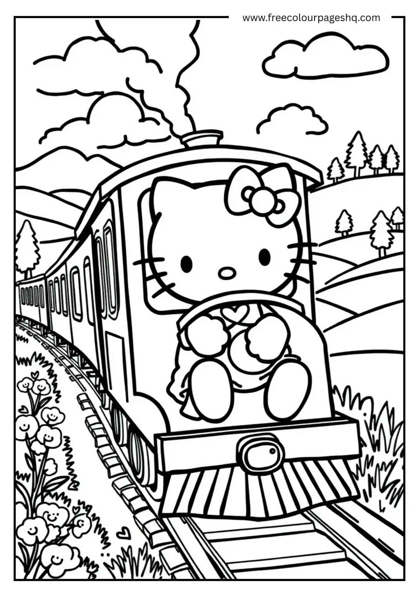 Hello Kitty's Train Ride