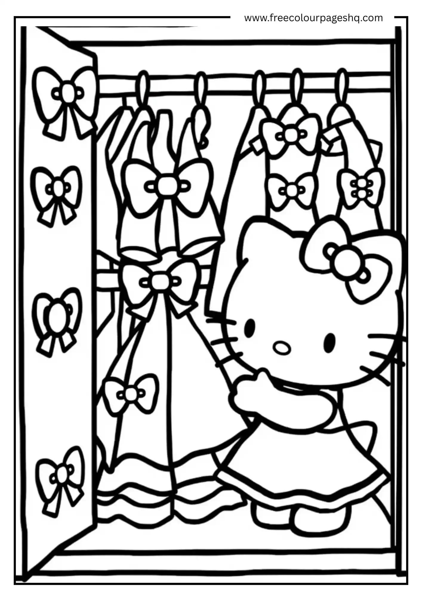 Hello Kitty's Wardrobe