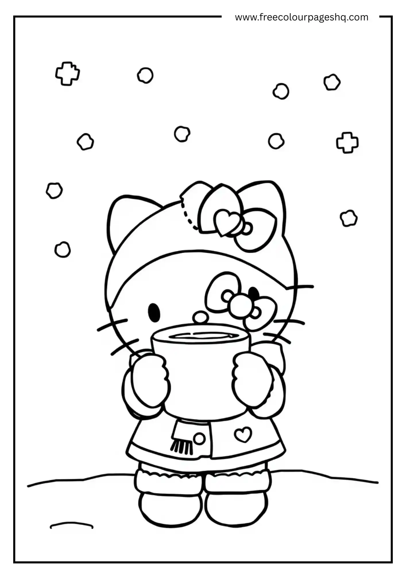 Hello Kitty's Warm Drink