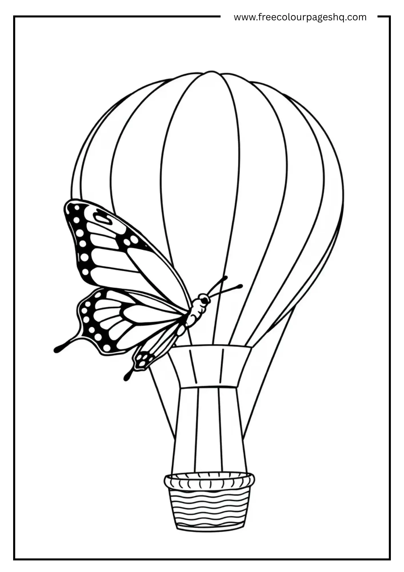High-Flying Butterfly