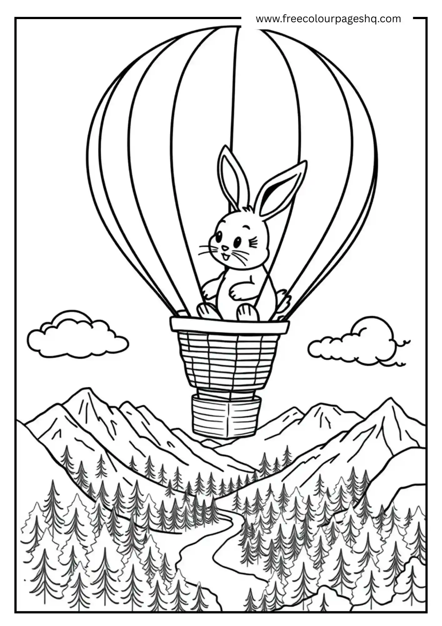 Hot Air Bunny