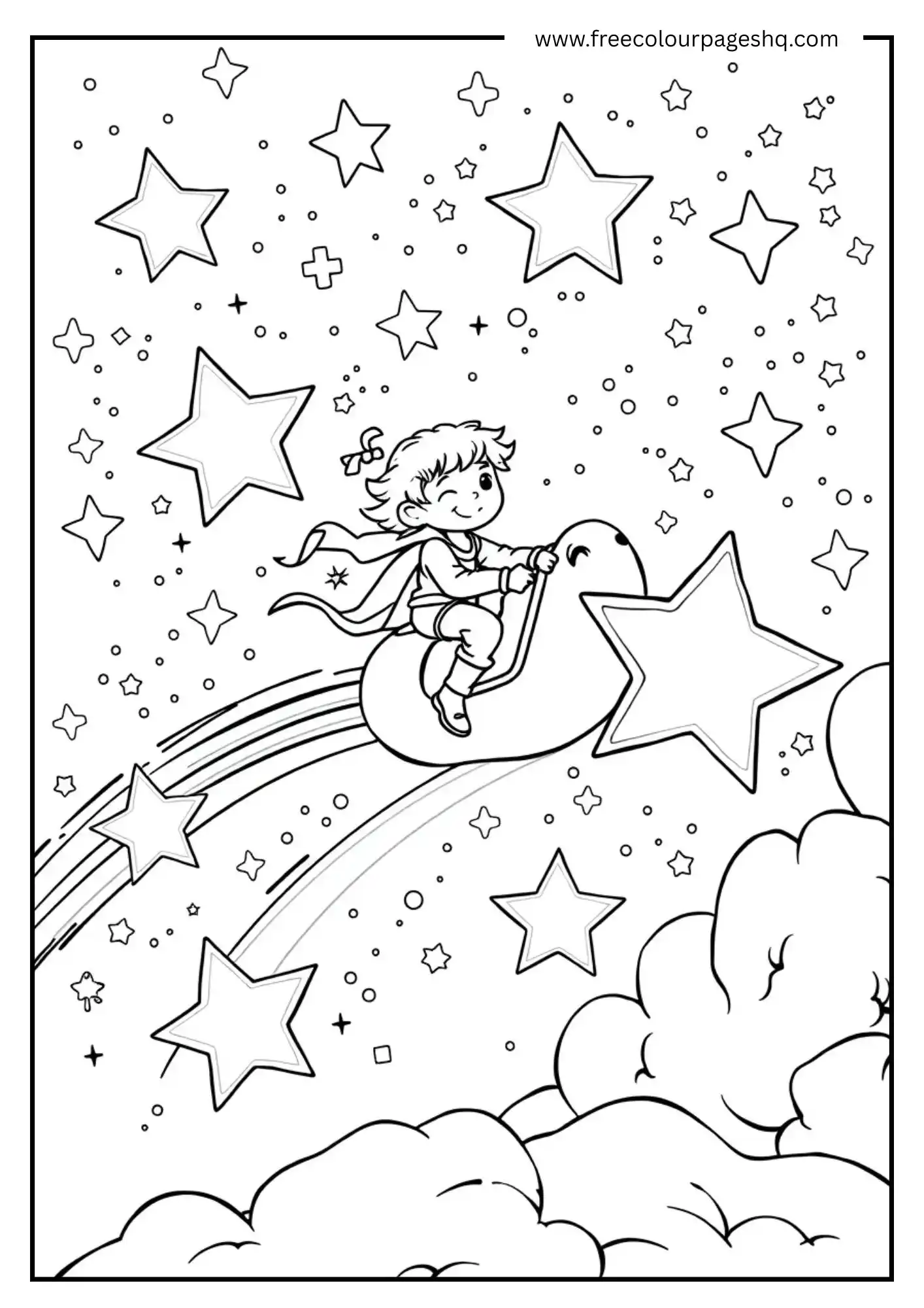 Kids Ride Shooting Stars