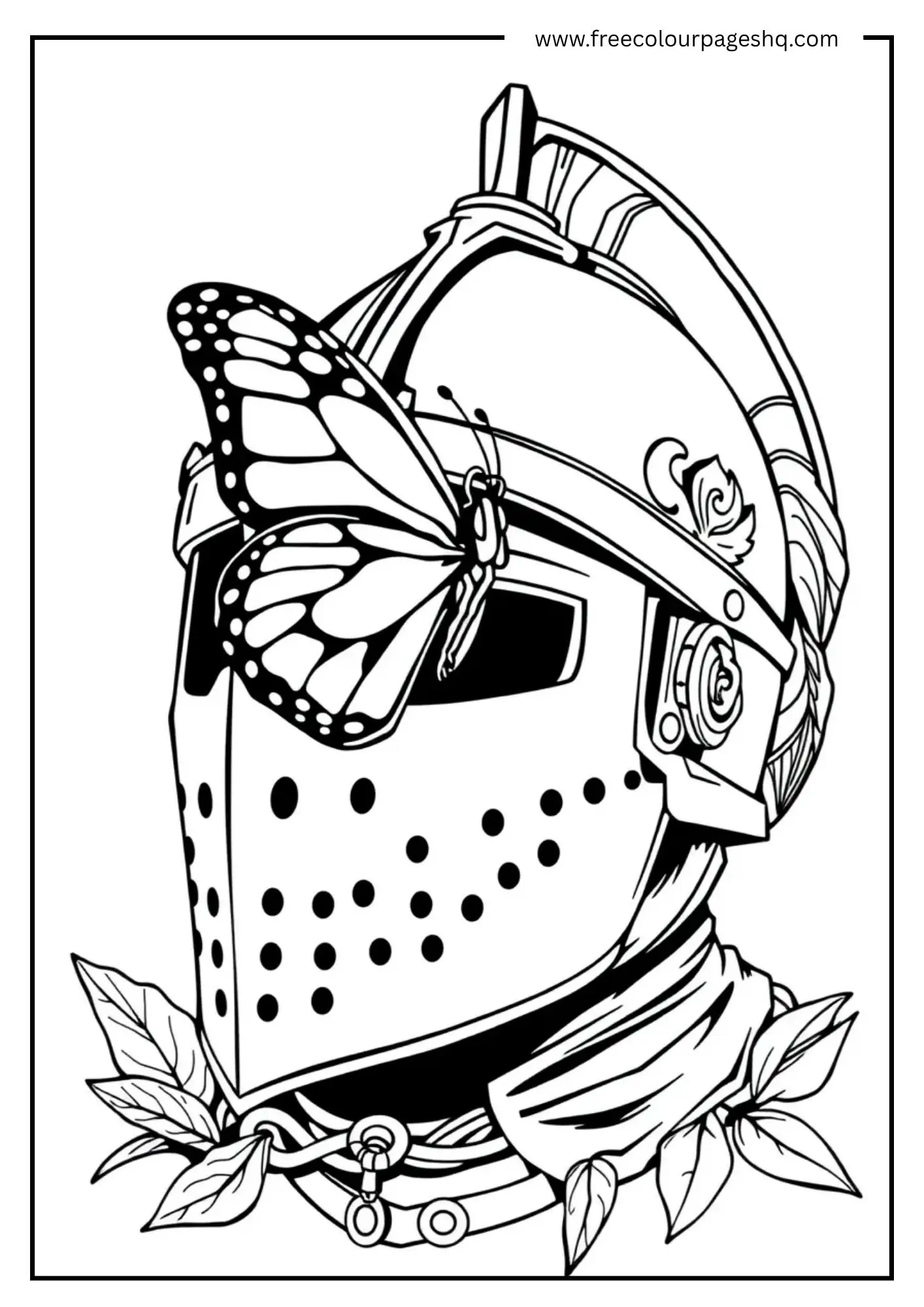 Knight and Butterfly