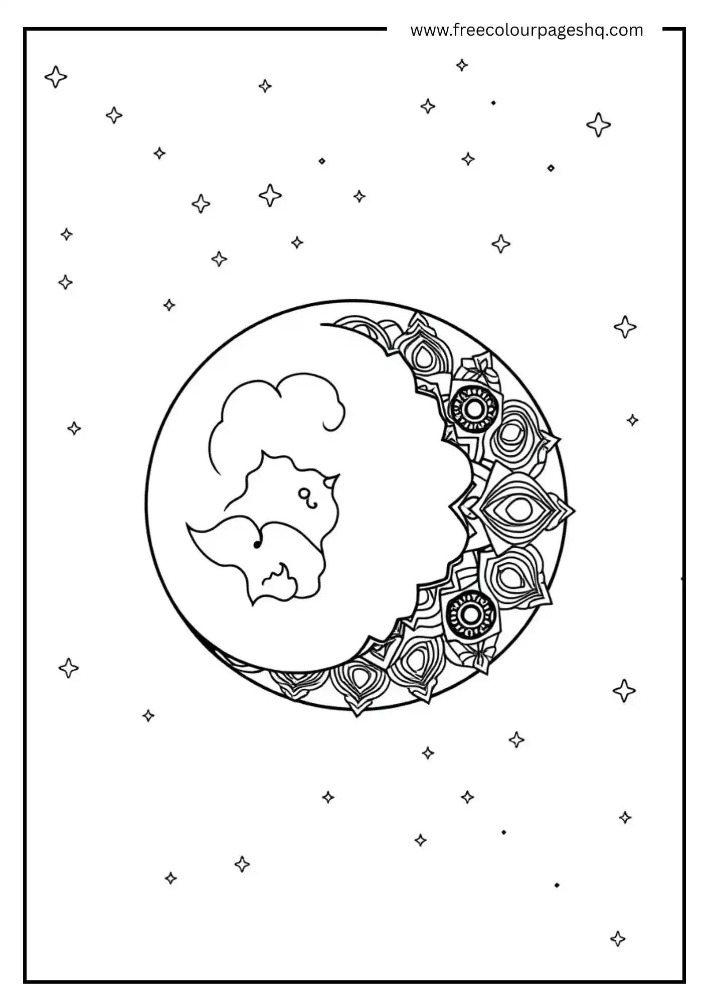 Mandala Moon