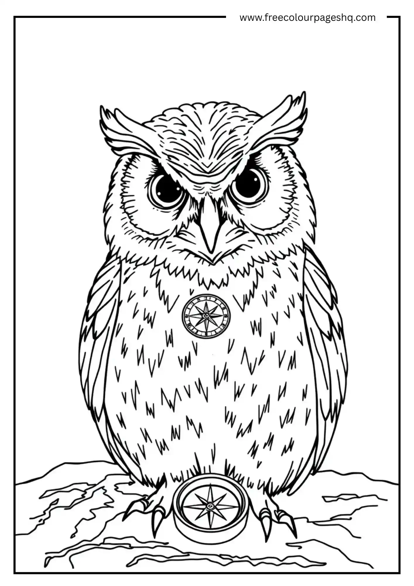 Map Traveler Owl