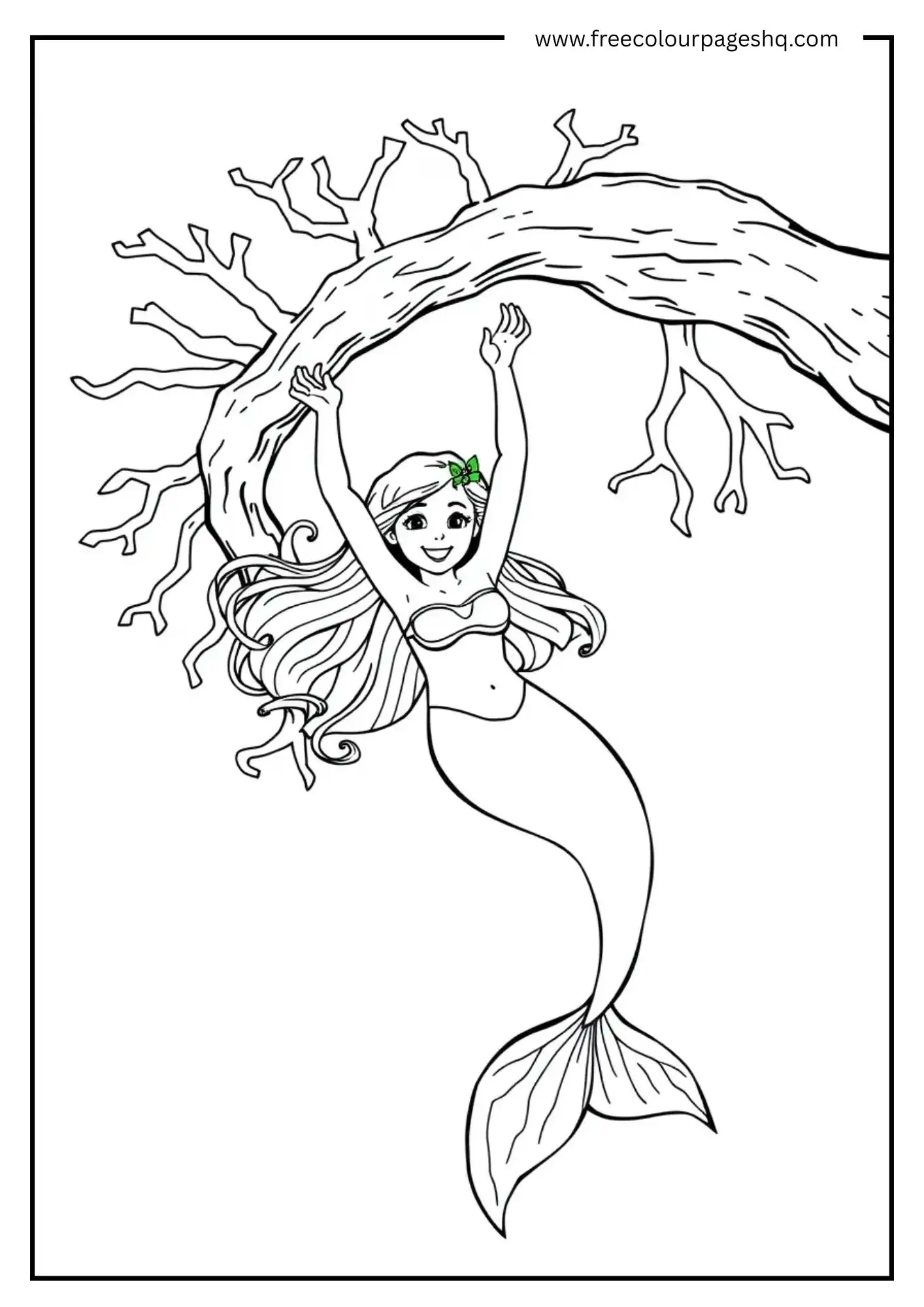Mermaid Tree Hang
