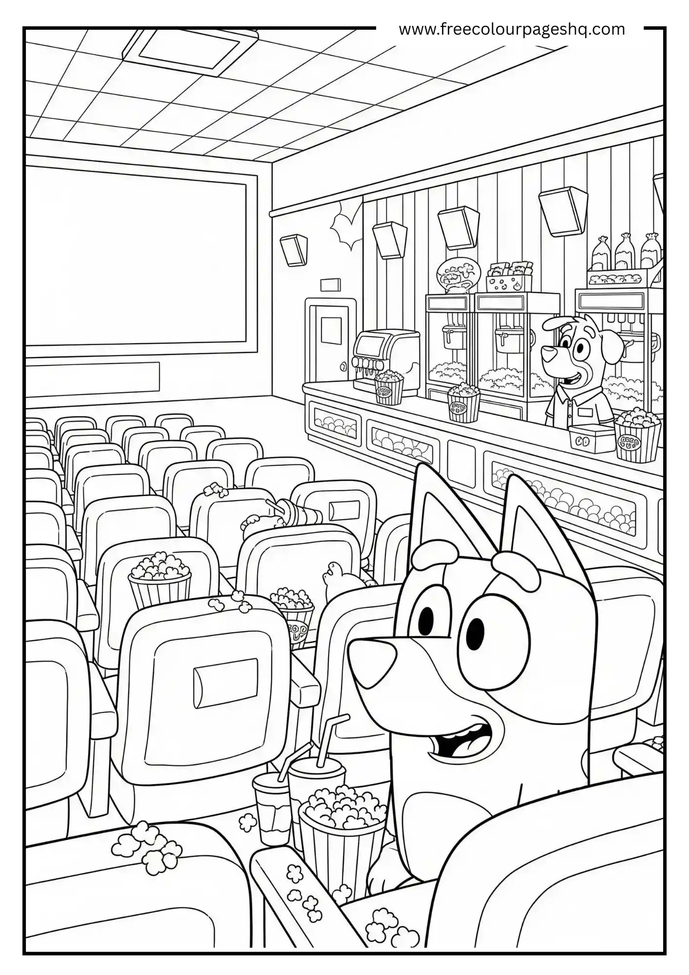 Movie Time with Bluey