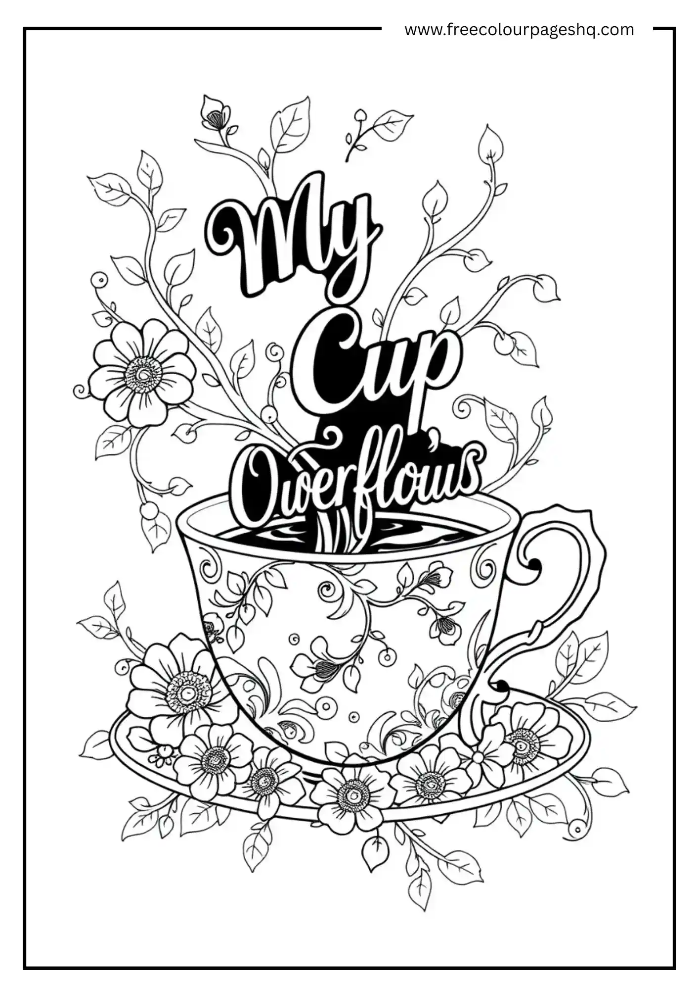 My Cup Overflows My Cup Overflows