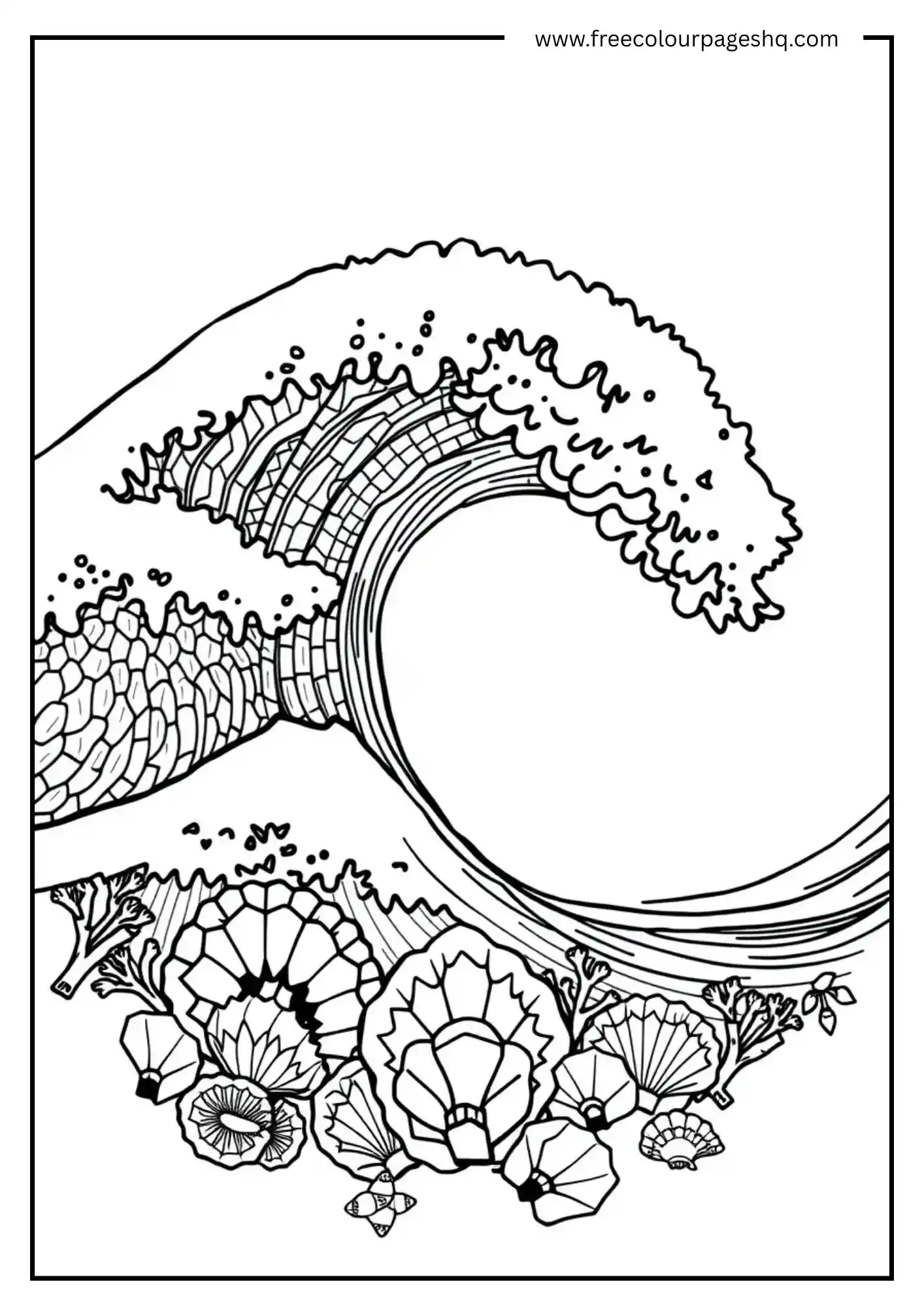 Ocean Wave Mandala