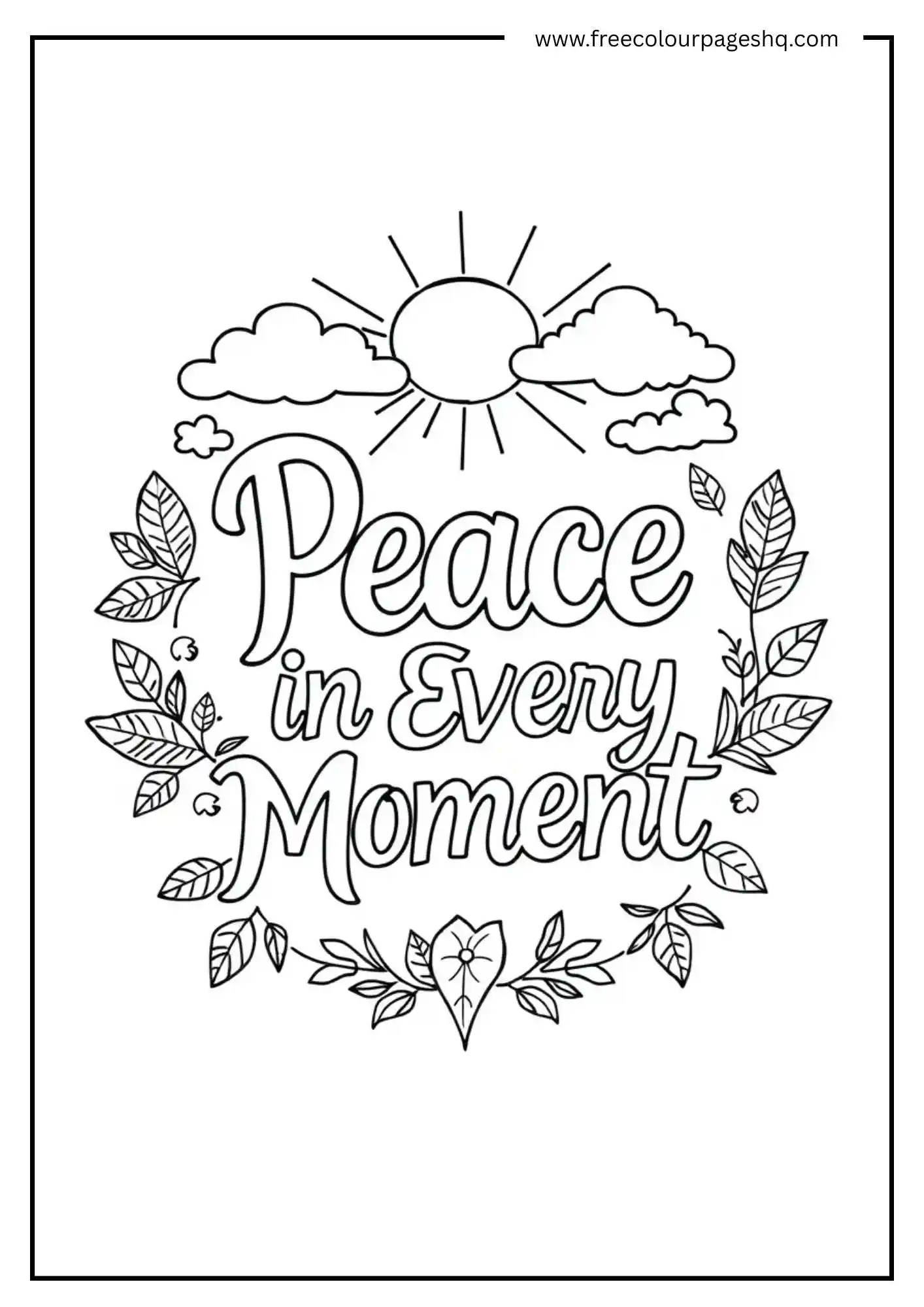 Peace in Every Moment