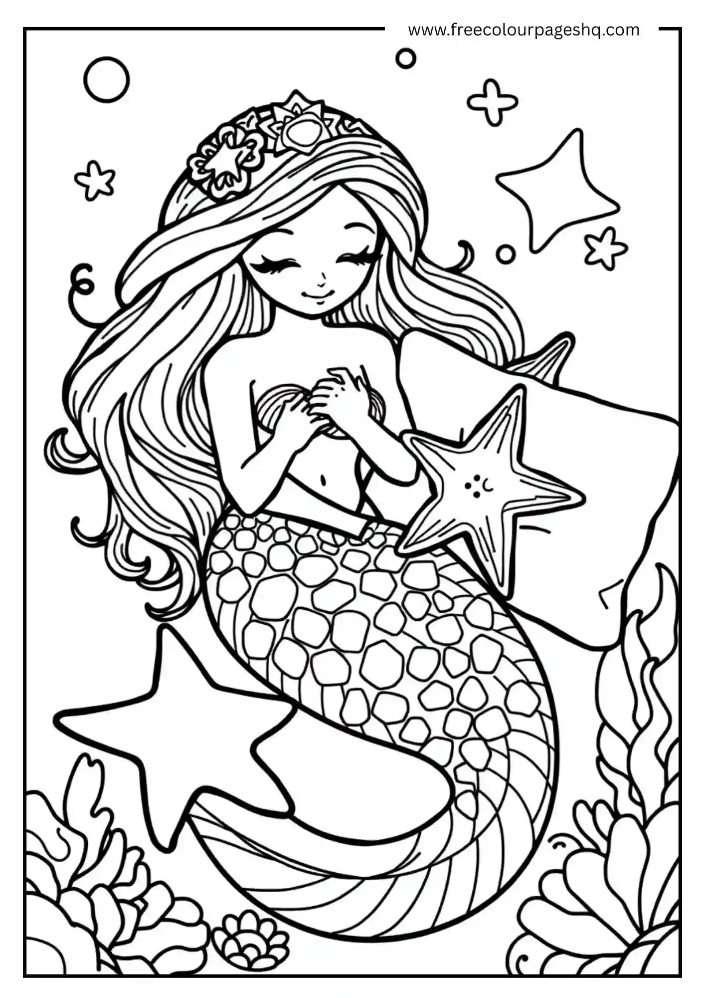 Peaceful Mermaid