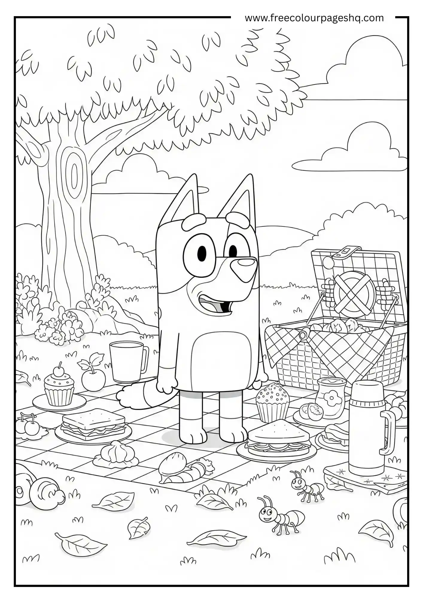 Picnic Fun with Bluey